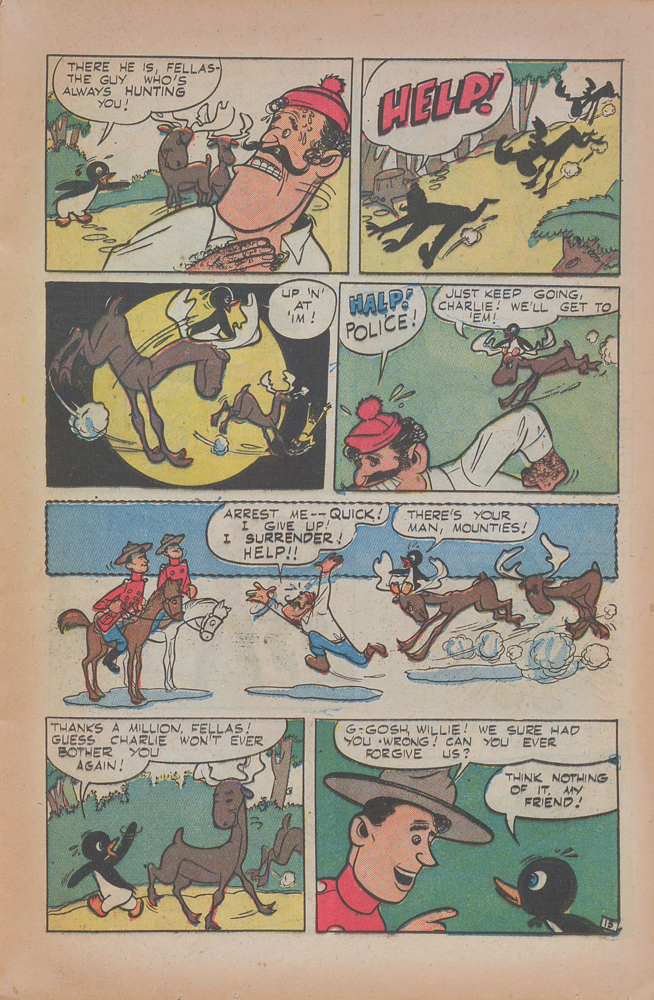 Read online Willie The Penguin comic -  Issue #2 - 17