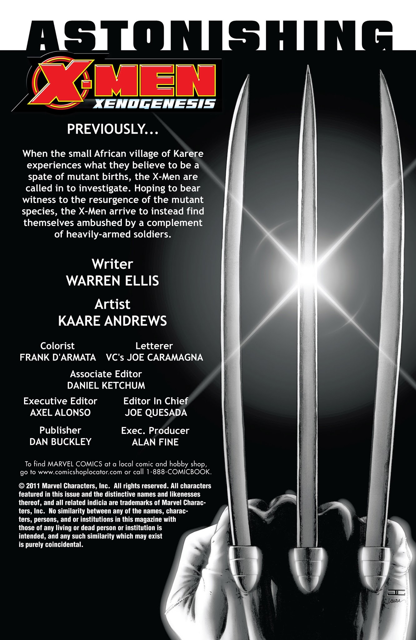 Read online Astonishing X-Men: Xenogenesis comic -  Issue #2 - 2