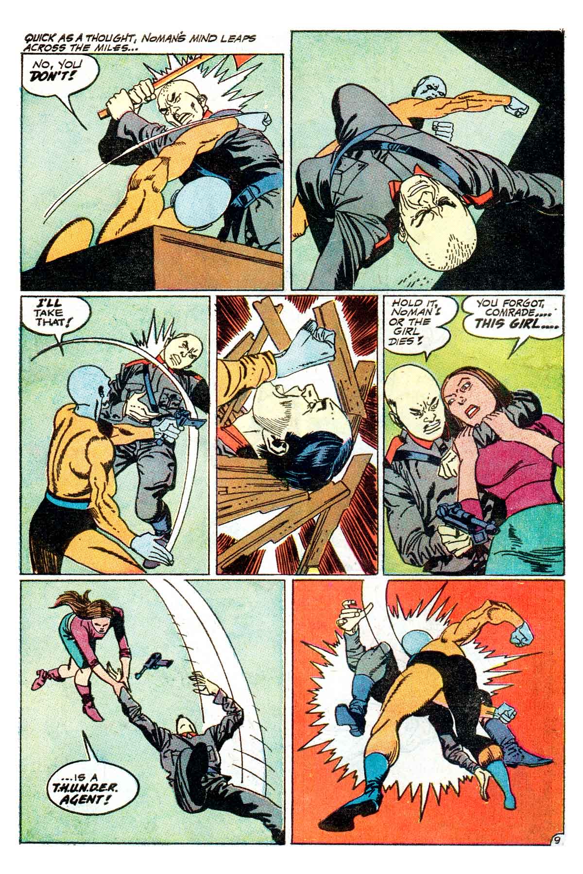 Read online T.H.U.N.D.E.R. Agents (1965) comic -  Issue #16 - 24