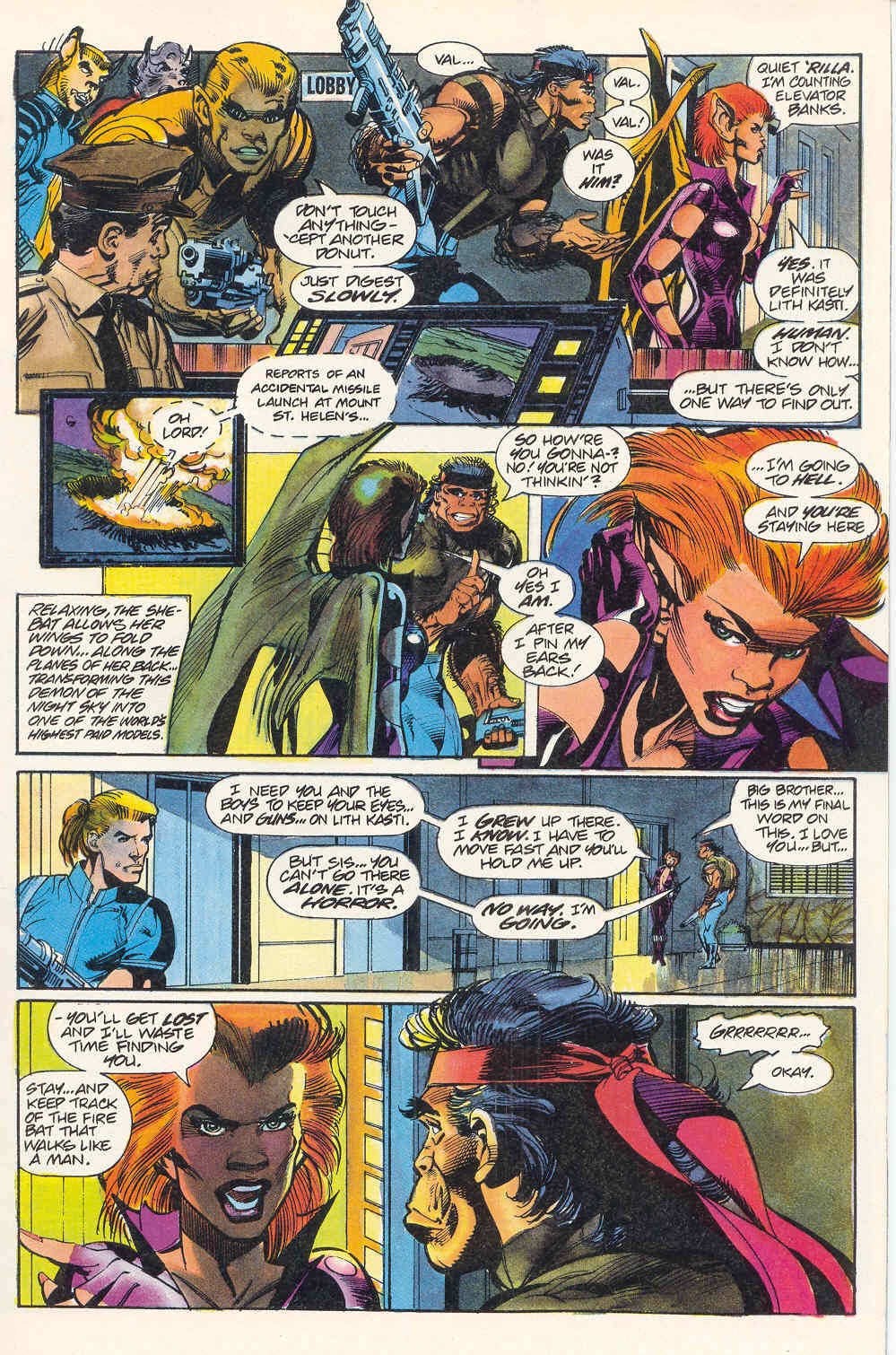 Read online Valeria, The She-Bat (1995) comic -  Issue #2 - 13