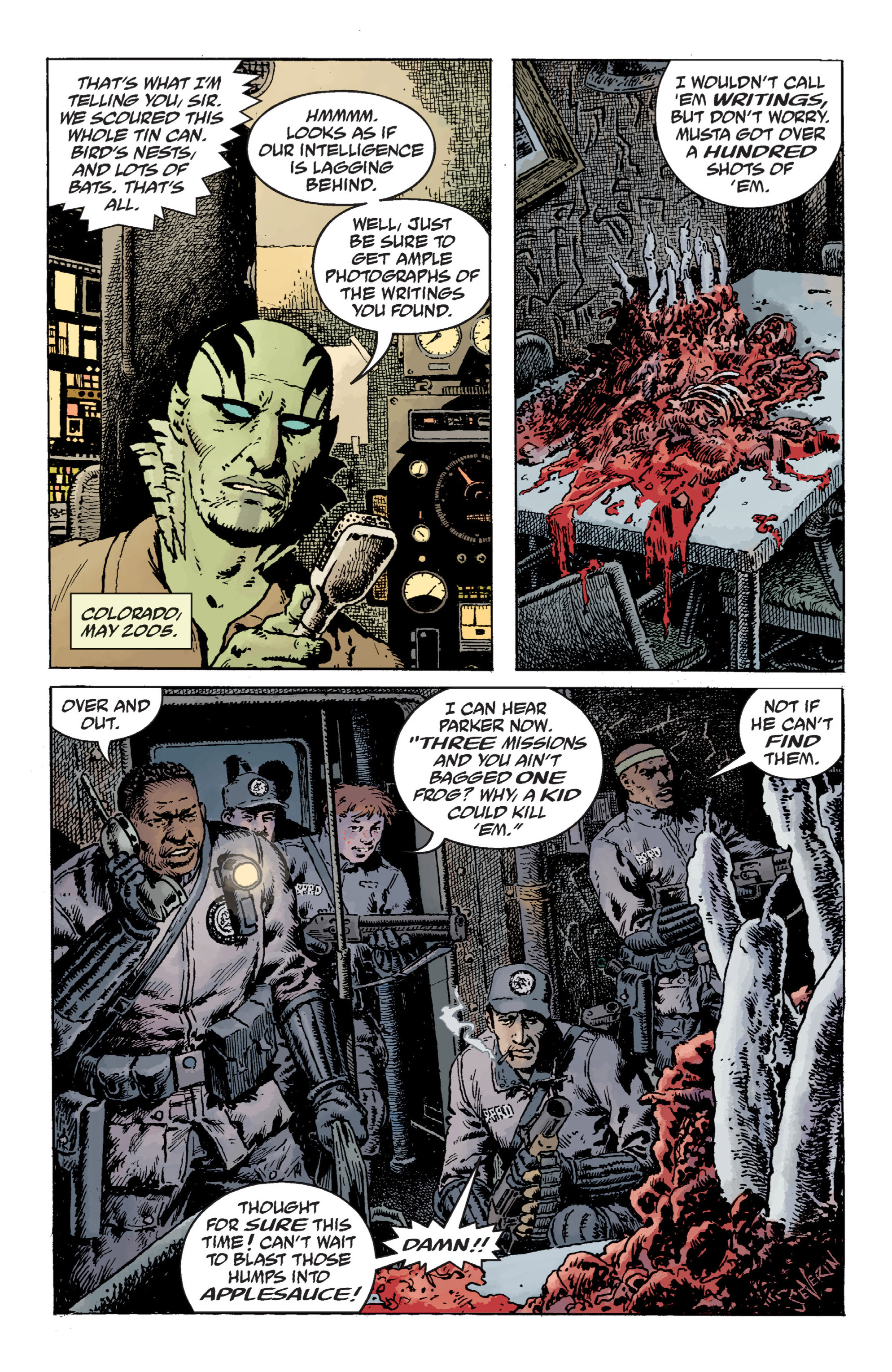 Read online B.P.R.D. (2003) comic -  Issue # TPB 12 - 61