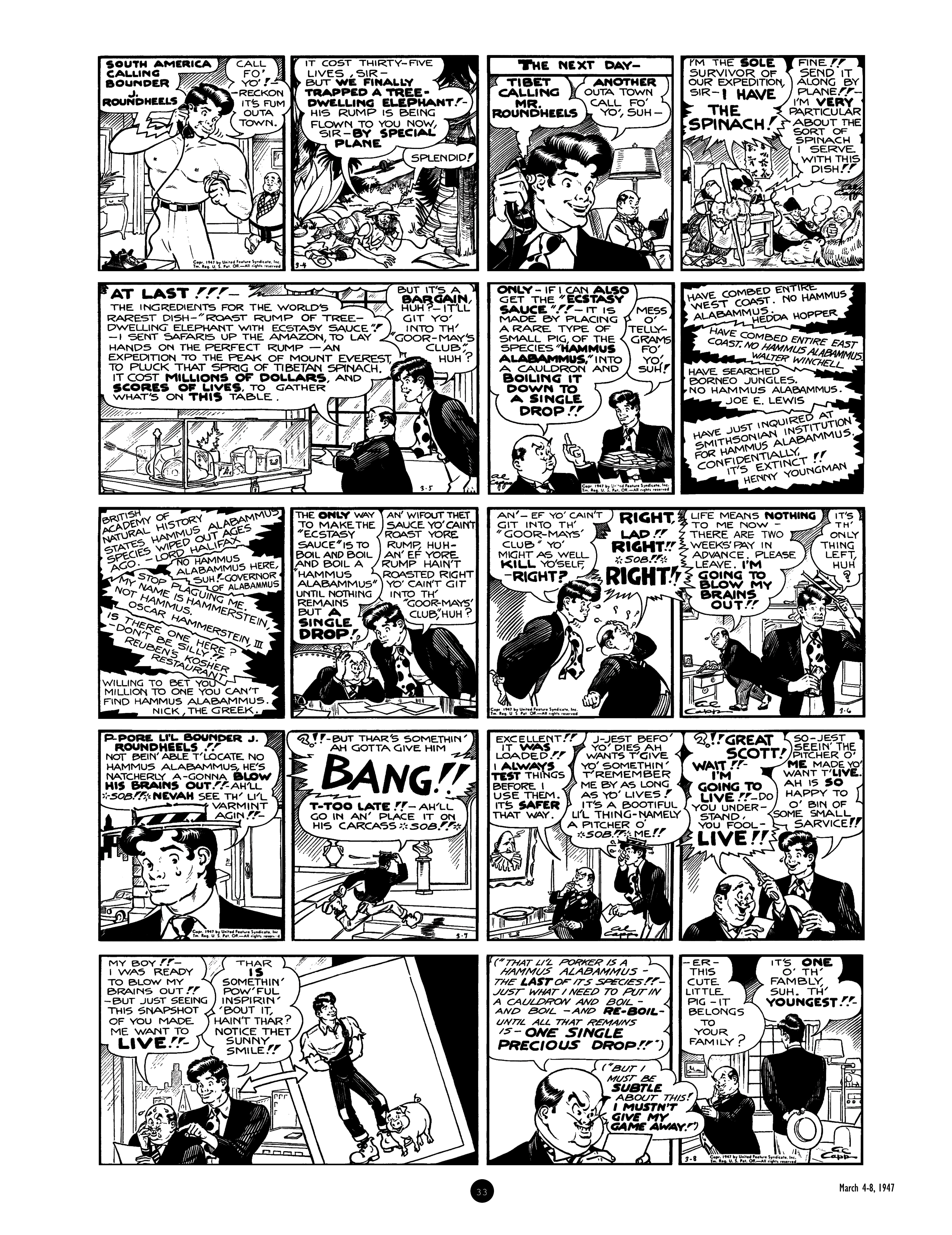 Read online Al Capp's Li'l Abner Complete Daily & Color Sunday Comics comic -  Issue # TPB 7 (Part 1) - 33