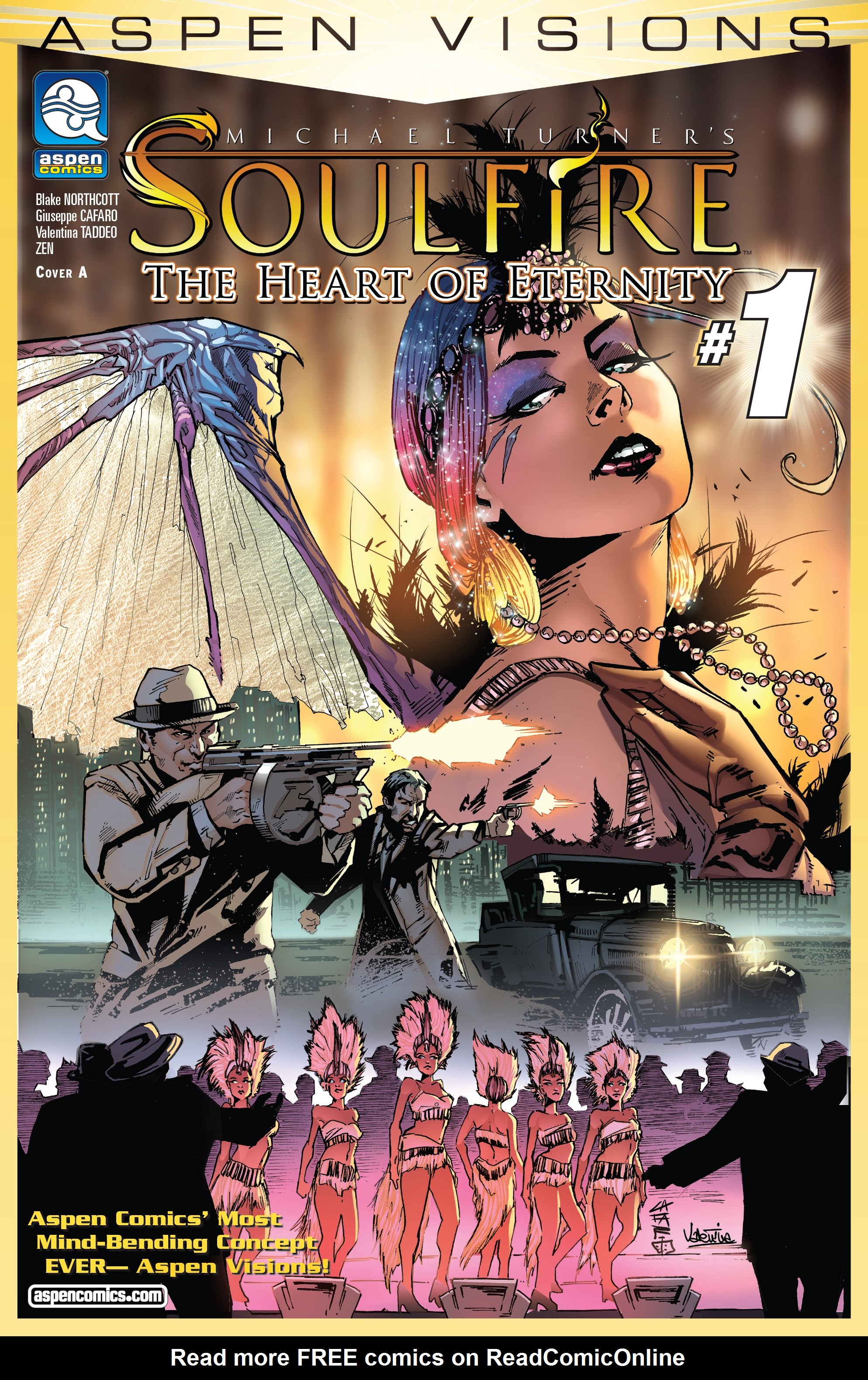 Read online Aspen Visions: Soulfire: The Heart of Eternity comic -  Issue # Full - 1