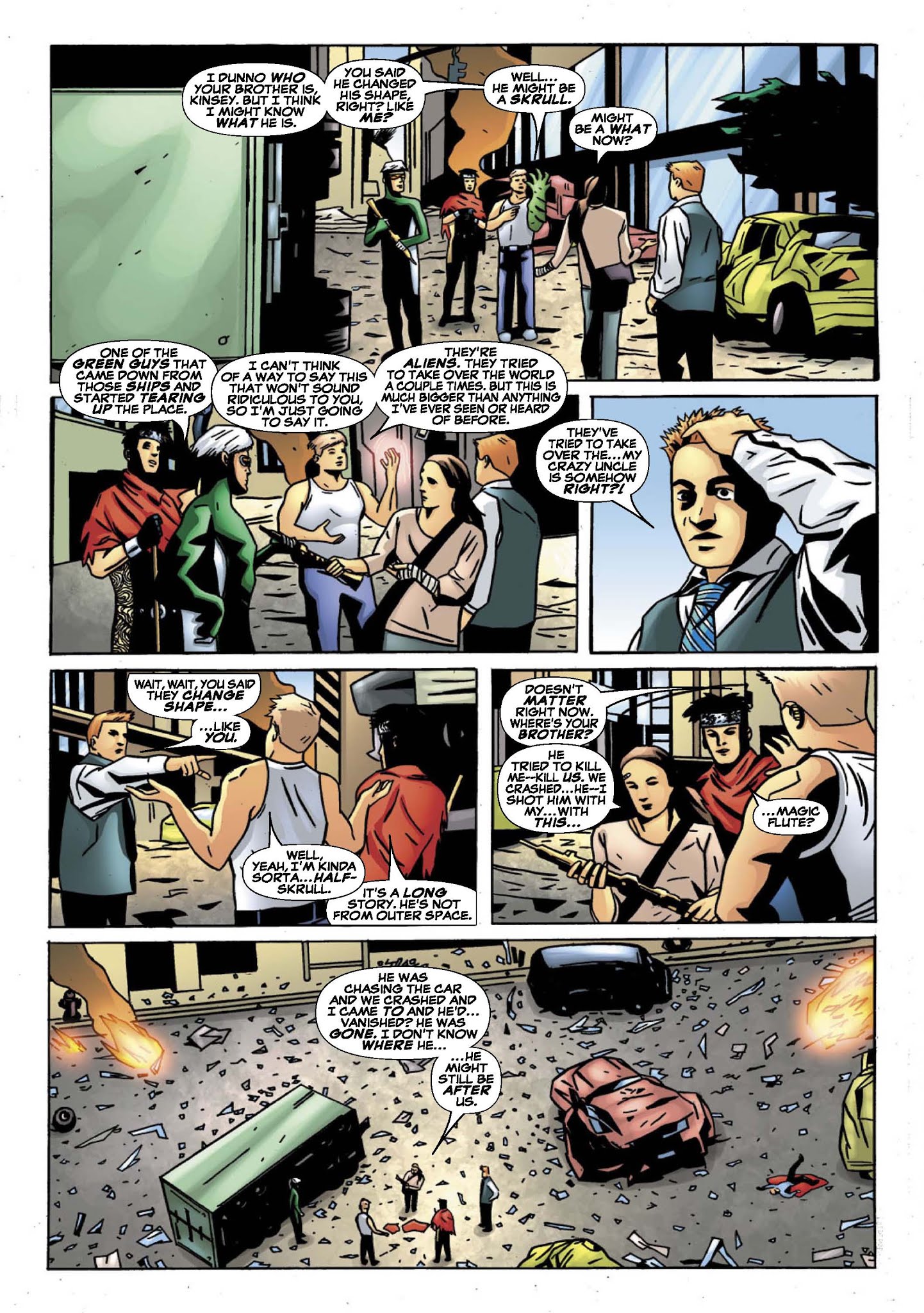 Read online Secret Invasion: Home Invasion comic -  Issue #3 - 7