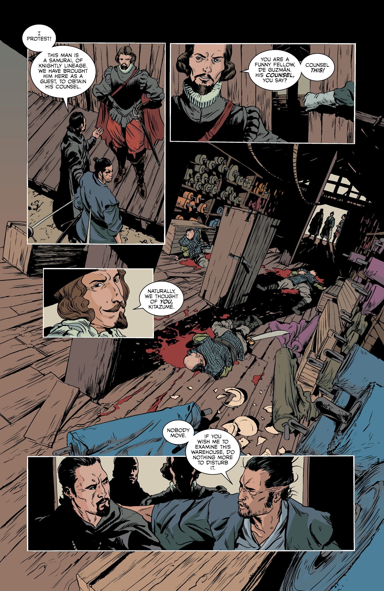 Read online Cimarronin: A Samurai in New Spain comic -  Issue # TPB - 7