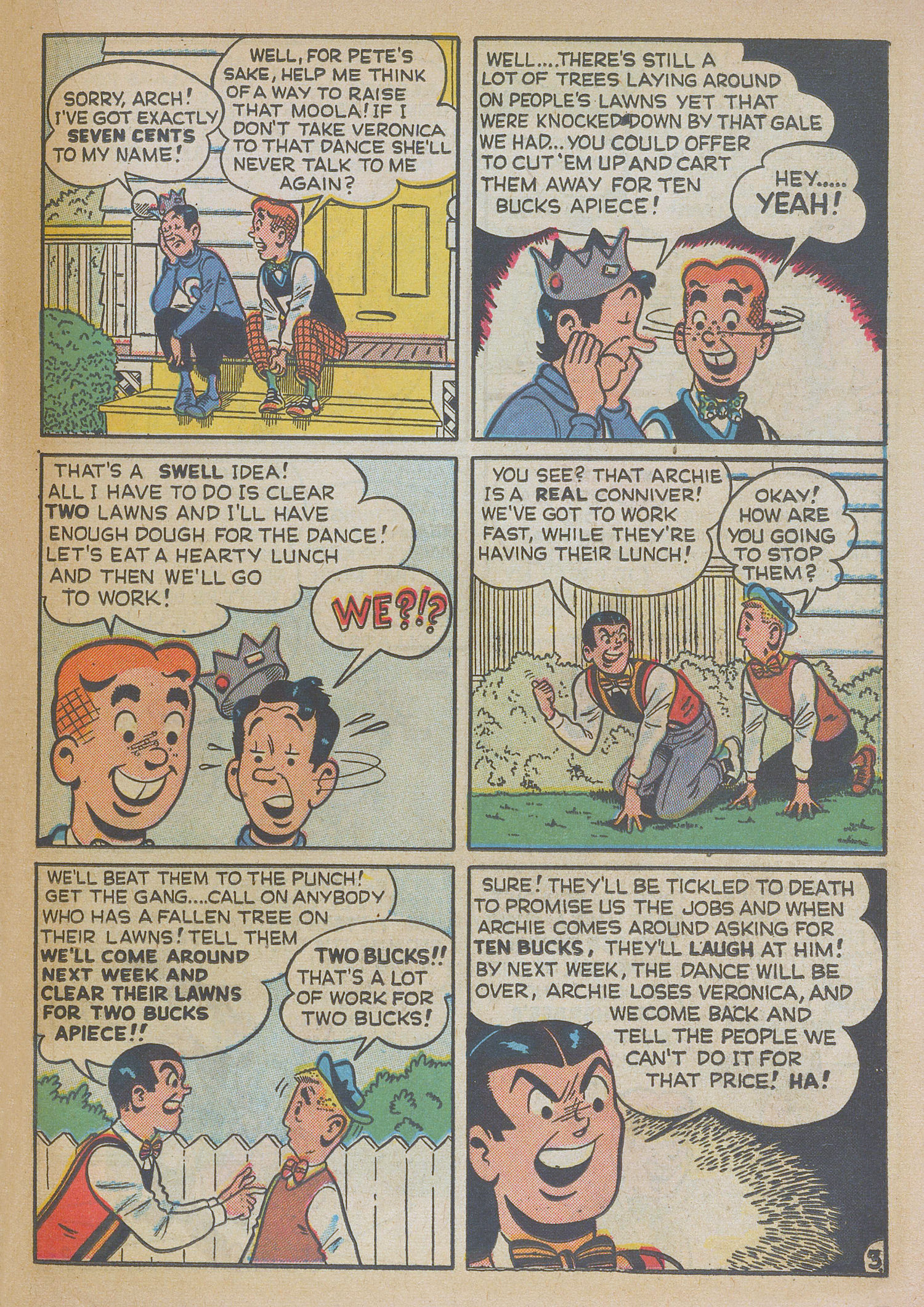 Read online Archie's Rival Reggie comic -  Issue #3 - 23