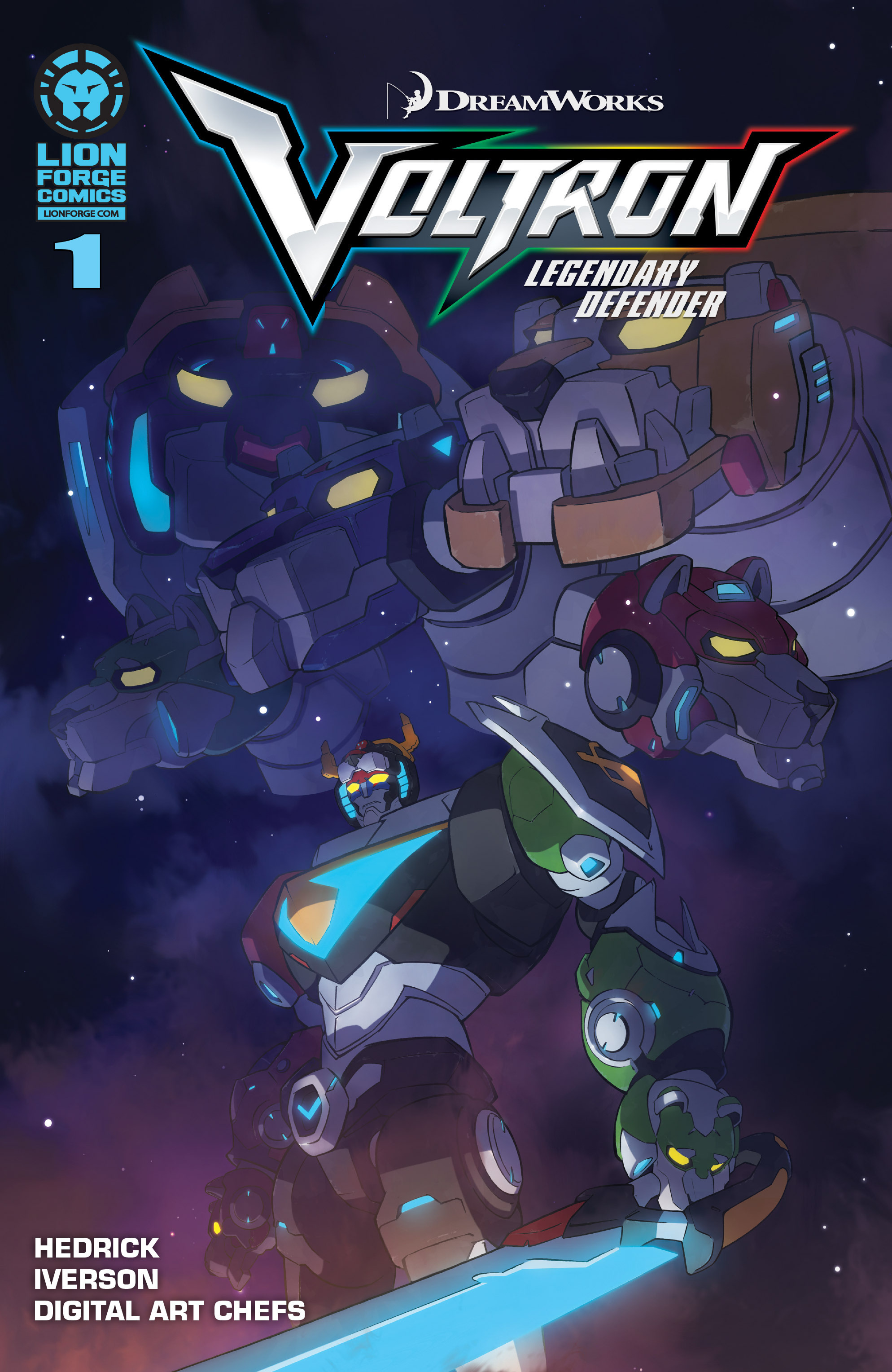 Read online Voltron: Legendary Defender comic -  Issue #1 - 1