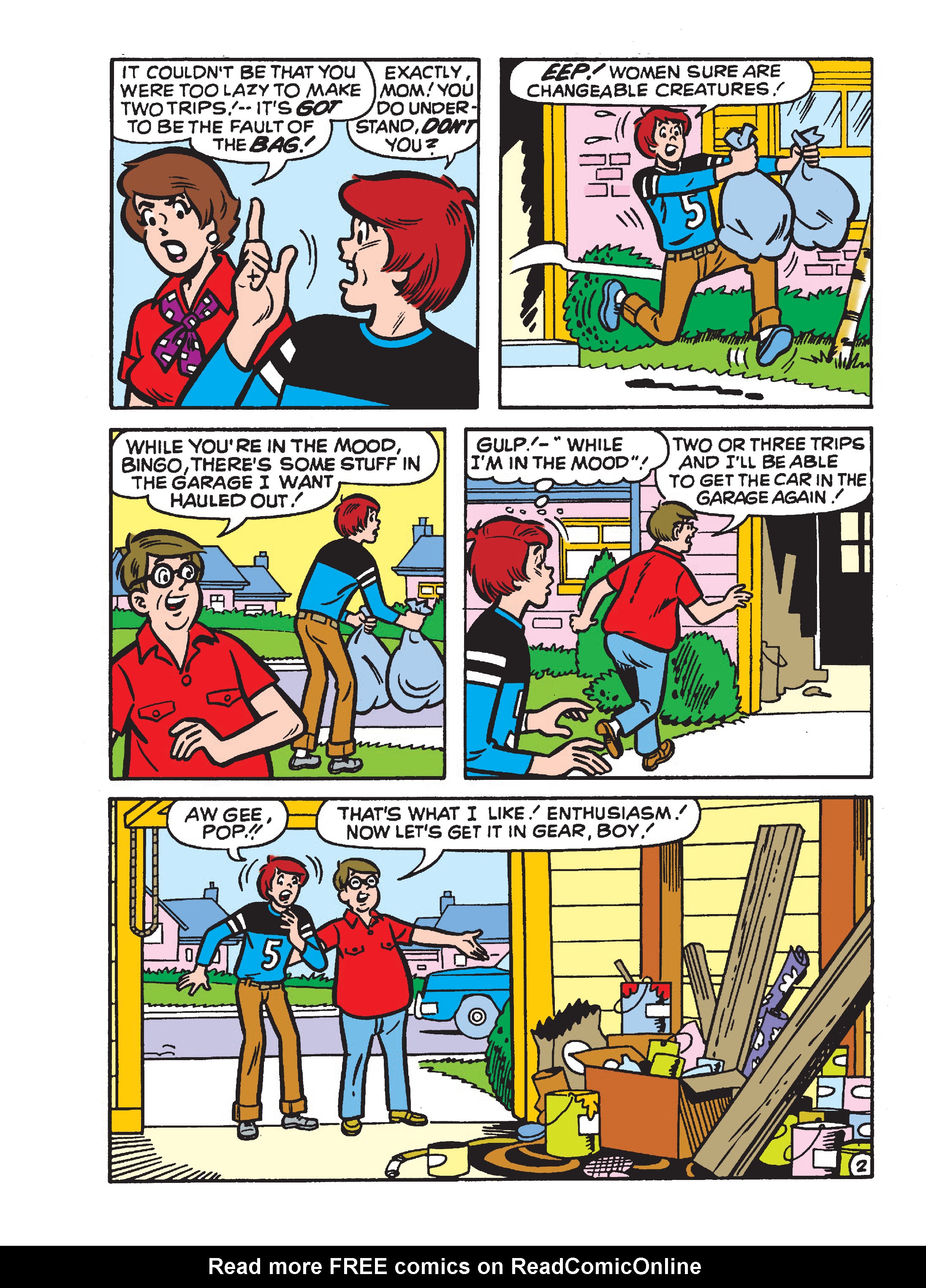 Read online Archie And Me Comics Digest comic -  Issue #22 - 157