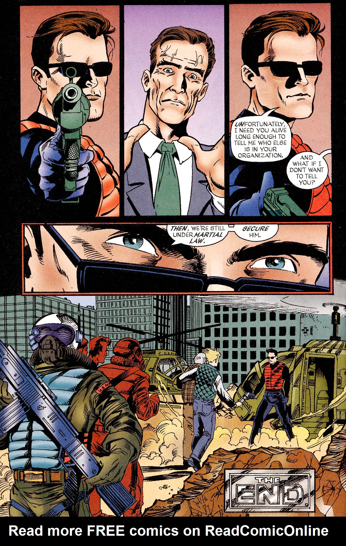 Read online Leonard Nimoy's Primortals (1996) comic -  Issue #6 - 21