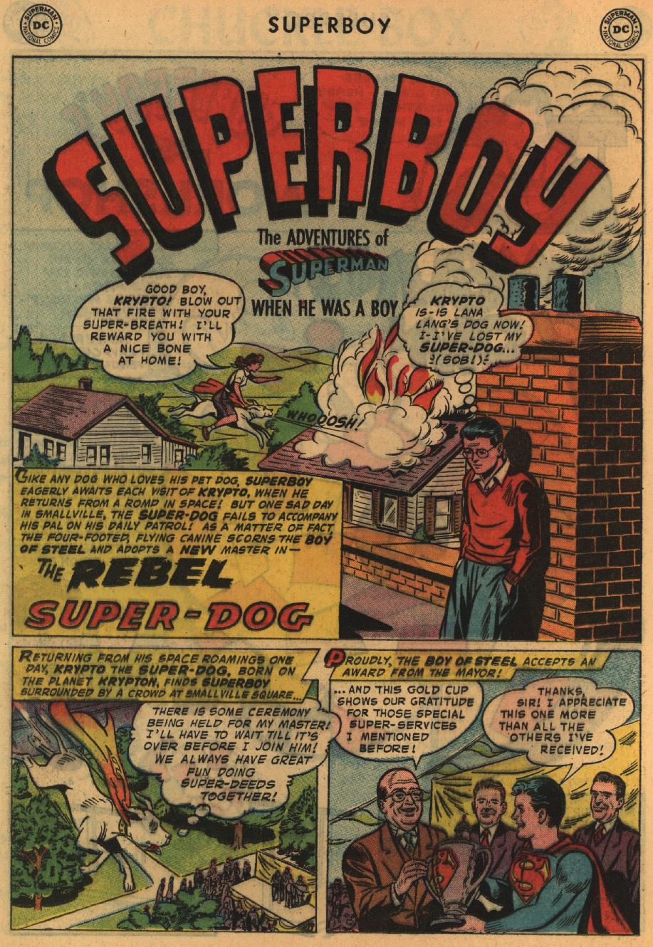 Read online Superboy (1949) comic -  Issue #64 - 21