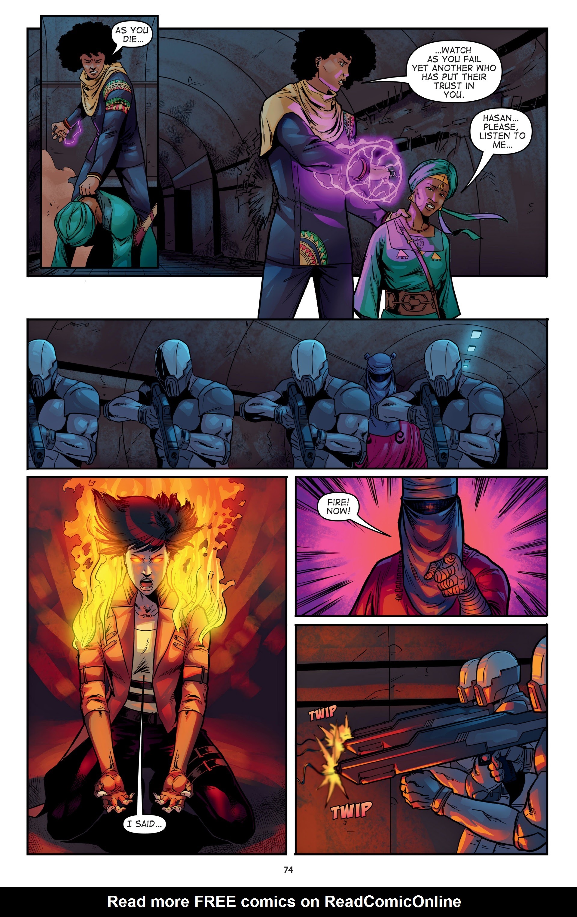 Read online Malika: Warrior Queen comic -  Issue # TPB 2 (Part 1) - 76