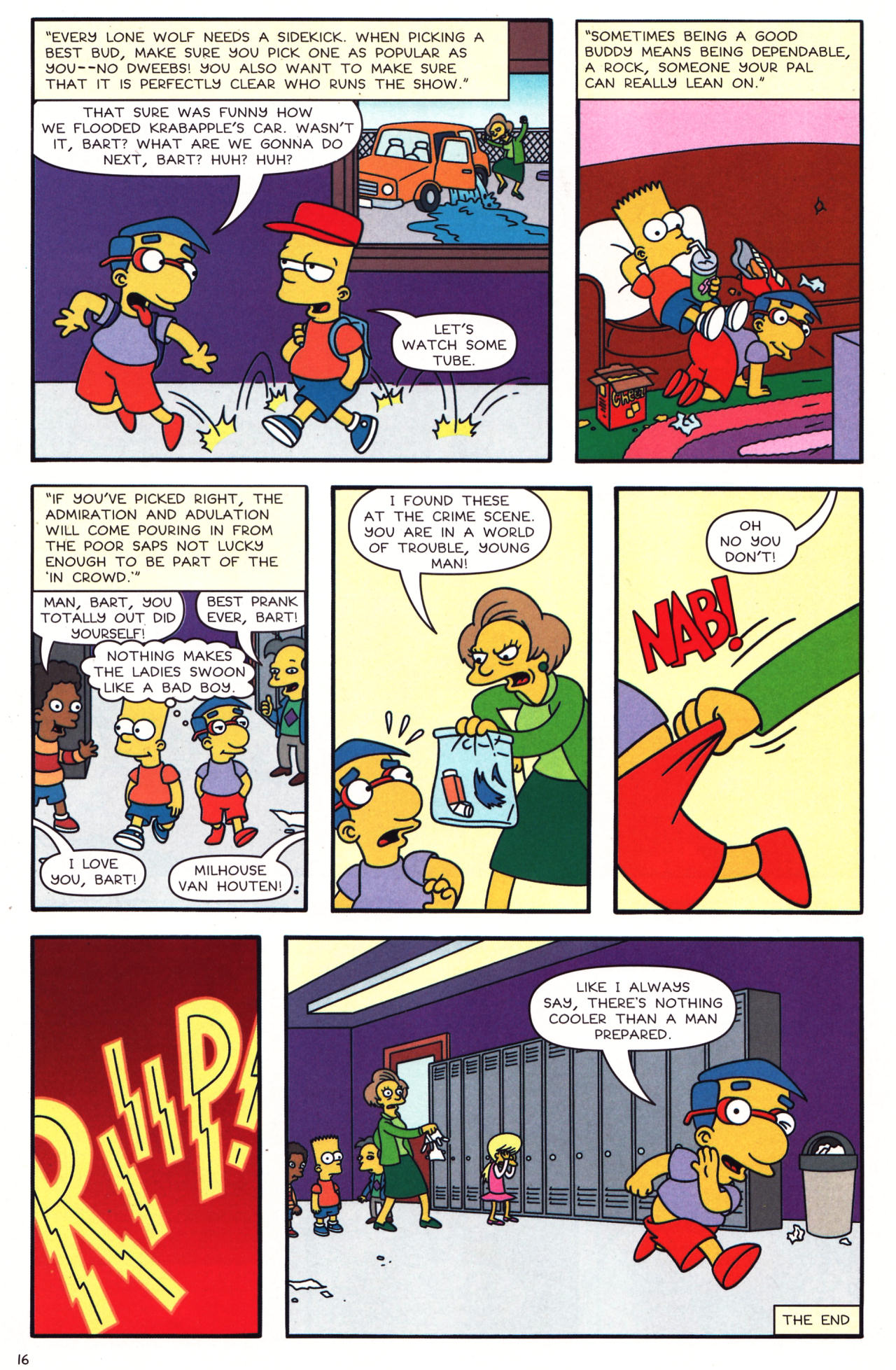 Read online Simpsons Comics Presents Bart Simpson comic -  Issue #38 - 15