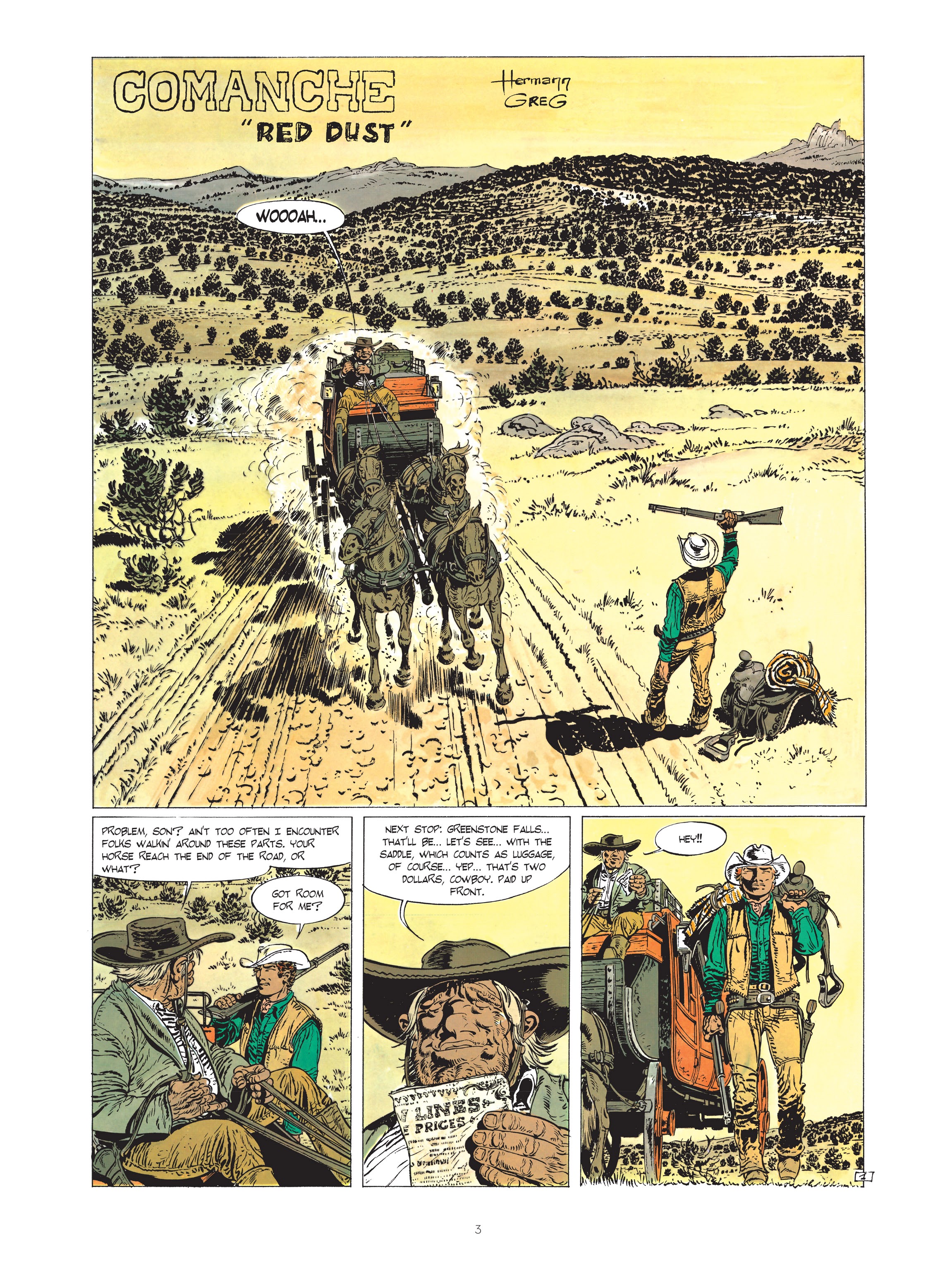 Read online Comanche comic -  Issue #1 - 4