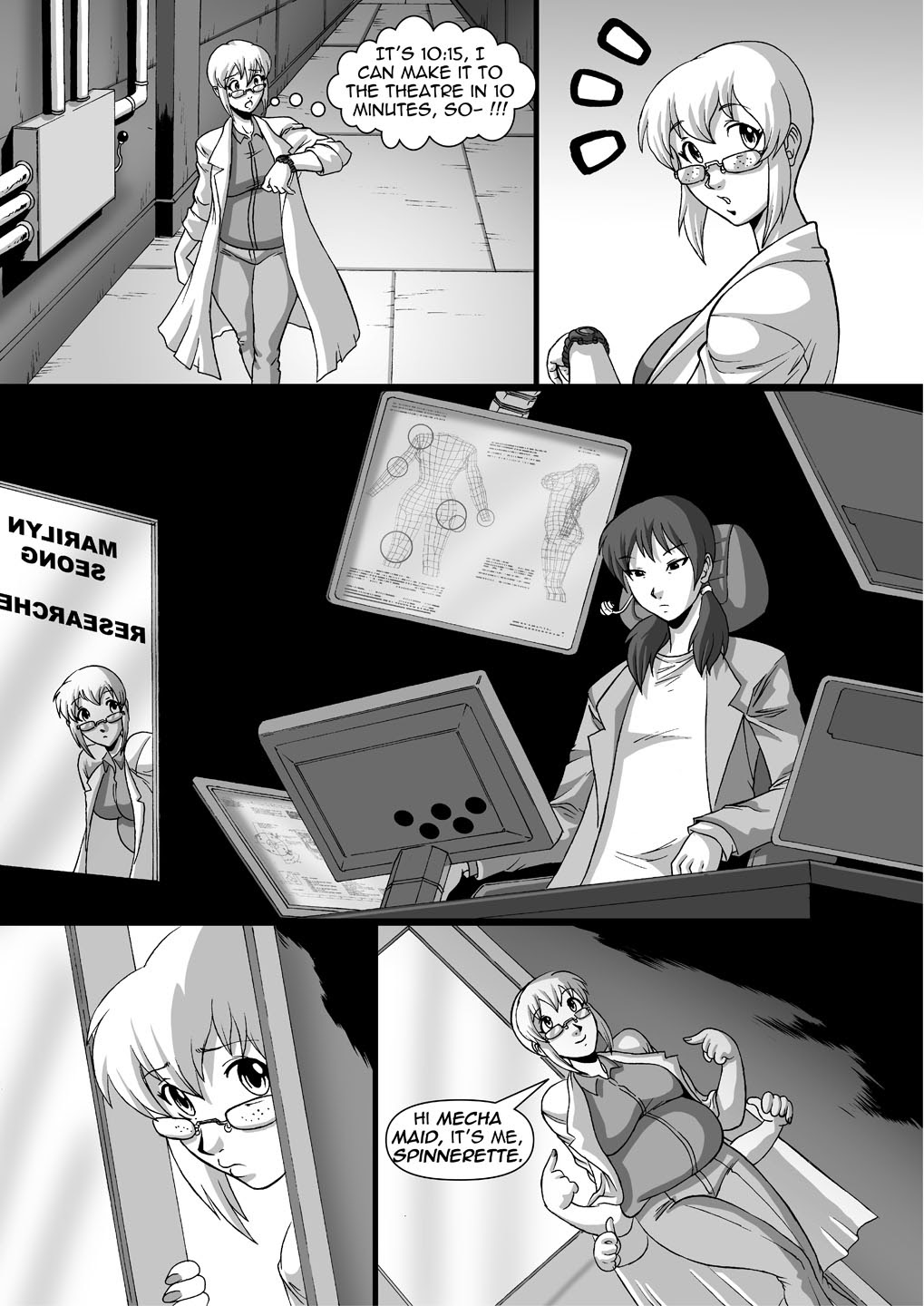 Read online Spinnerette comic -  Issue #3 - 18