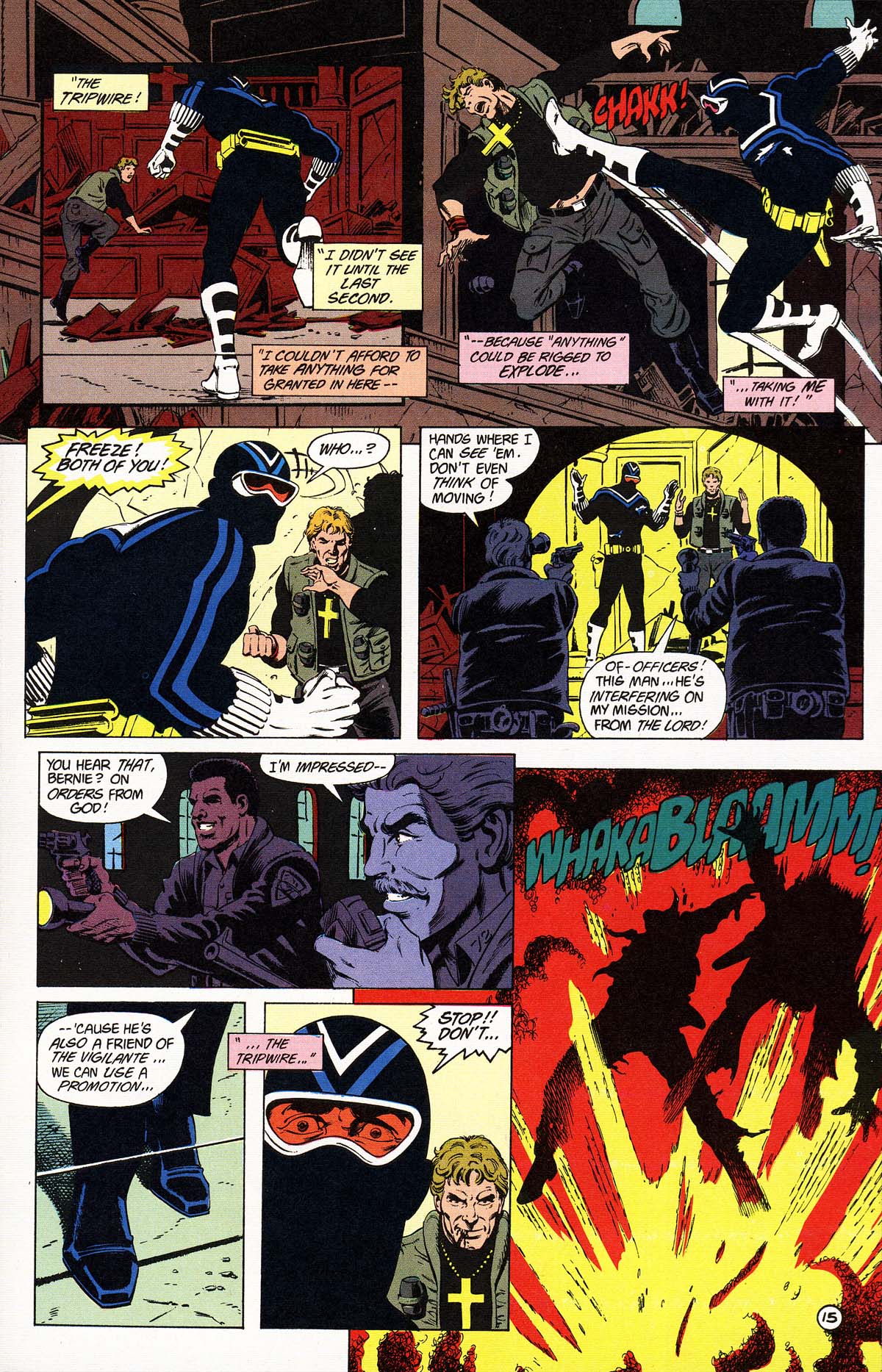 Read online Vigilante (1983) comic -  Issue #35 - 19