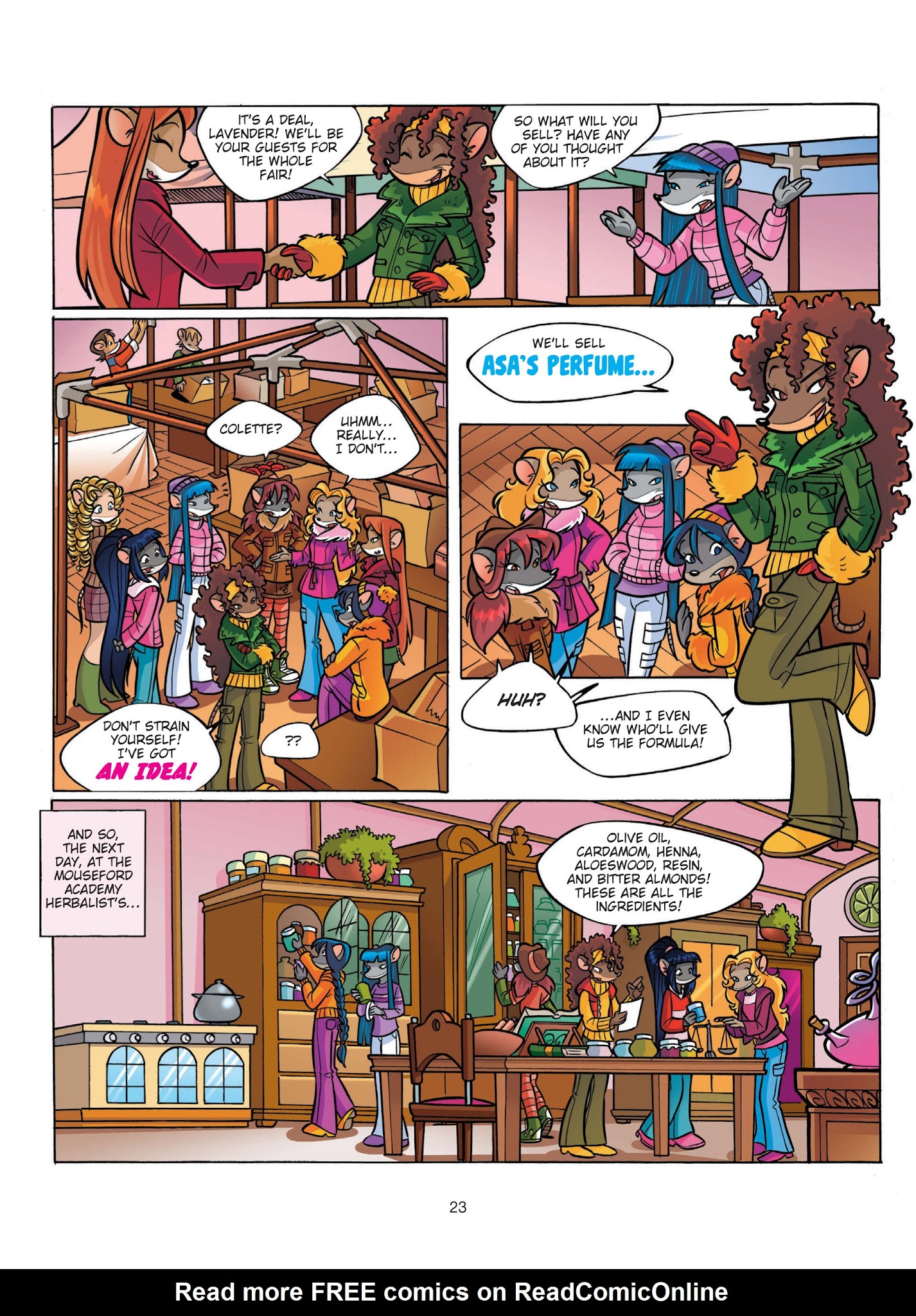 Read online Thea Stilton comic -  Issue # TPB 3 - 24