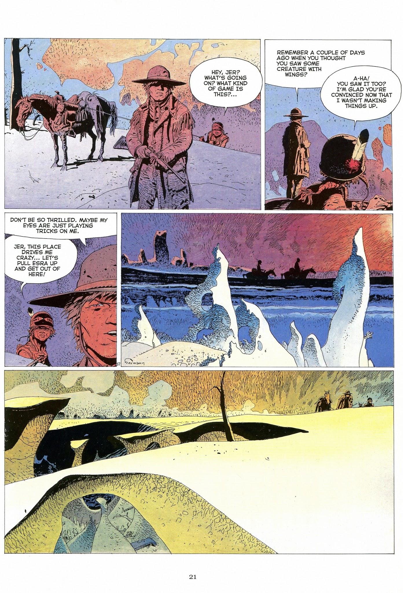 Read online Jeremiah by Hermann comic -  Issue # TPB 2 - 22