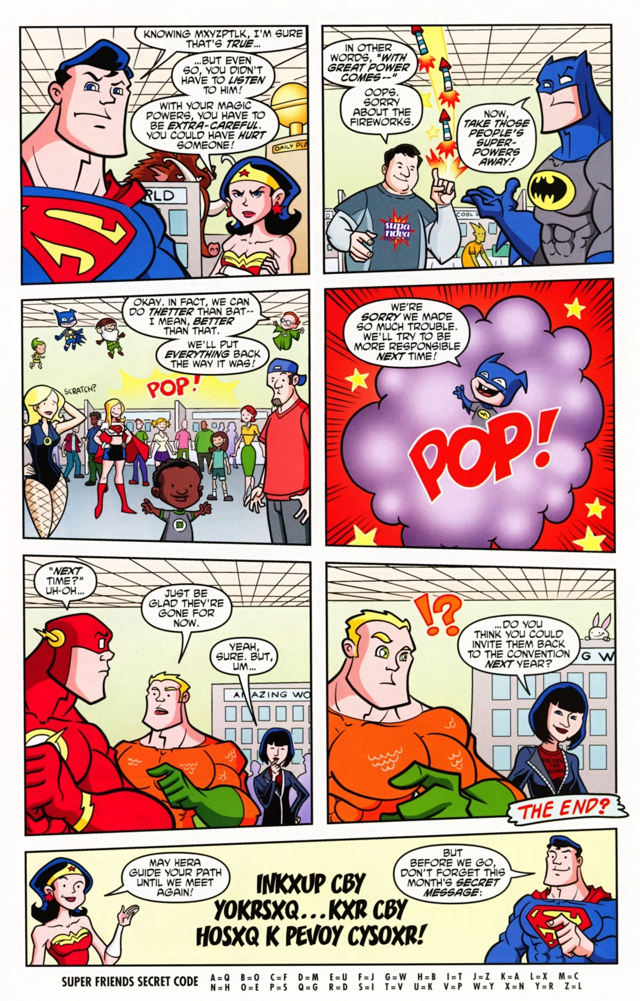 Read online Super Friends comic -  Issue #29 - 31
