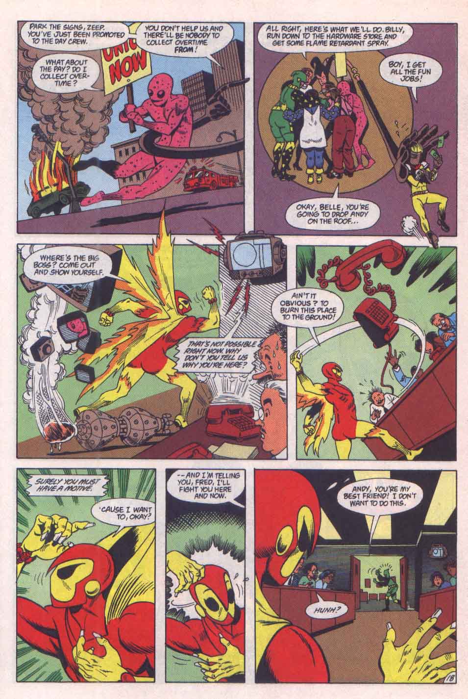 Read online Hero Hotline comic -  Issue #5 - 19