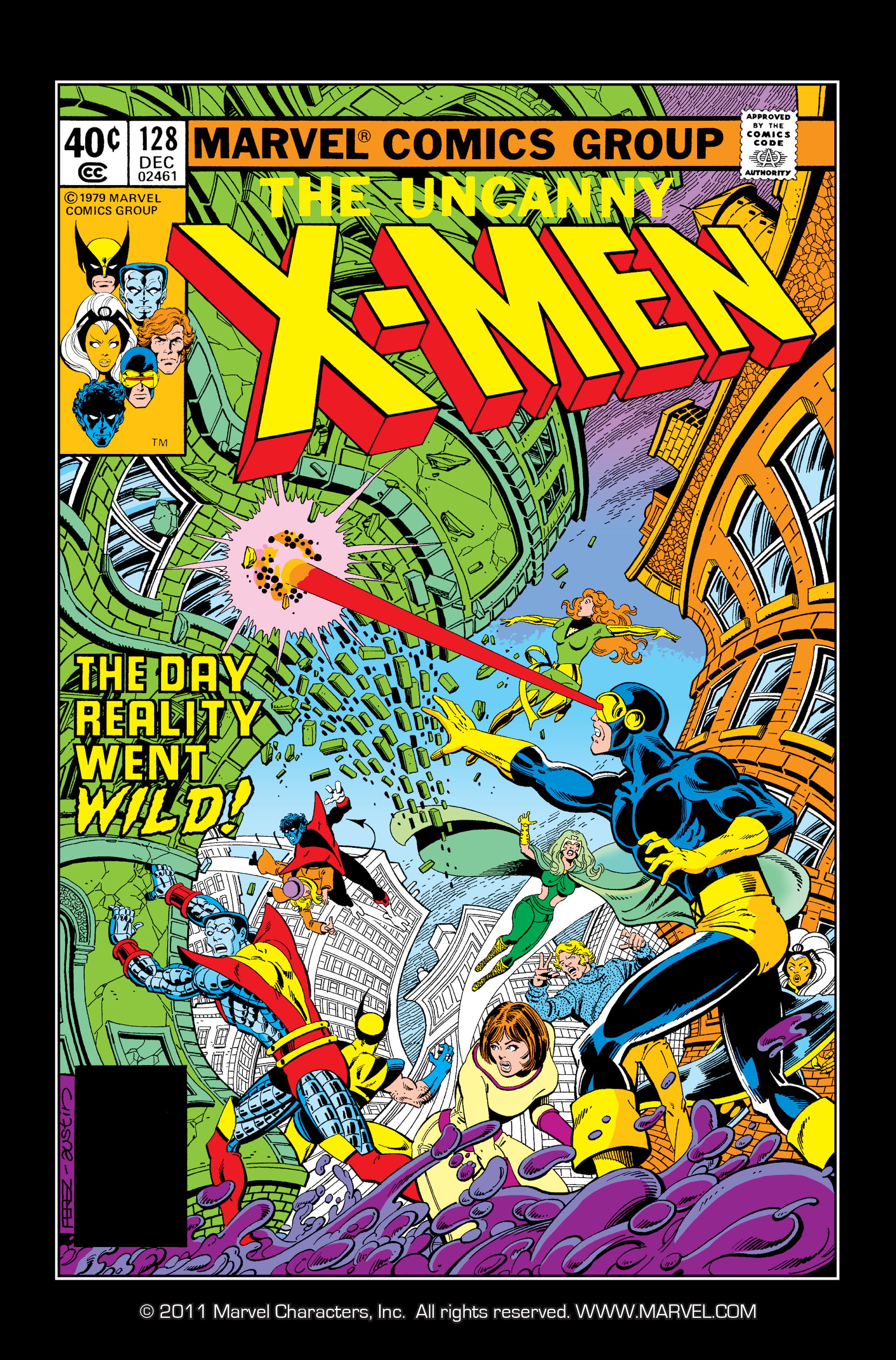 Read online Uncanny X-Men (1963) comic -  Issue #128 - 1