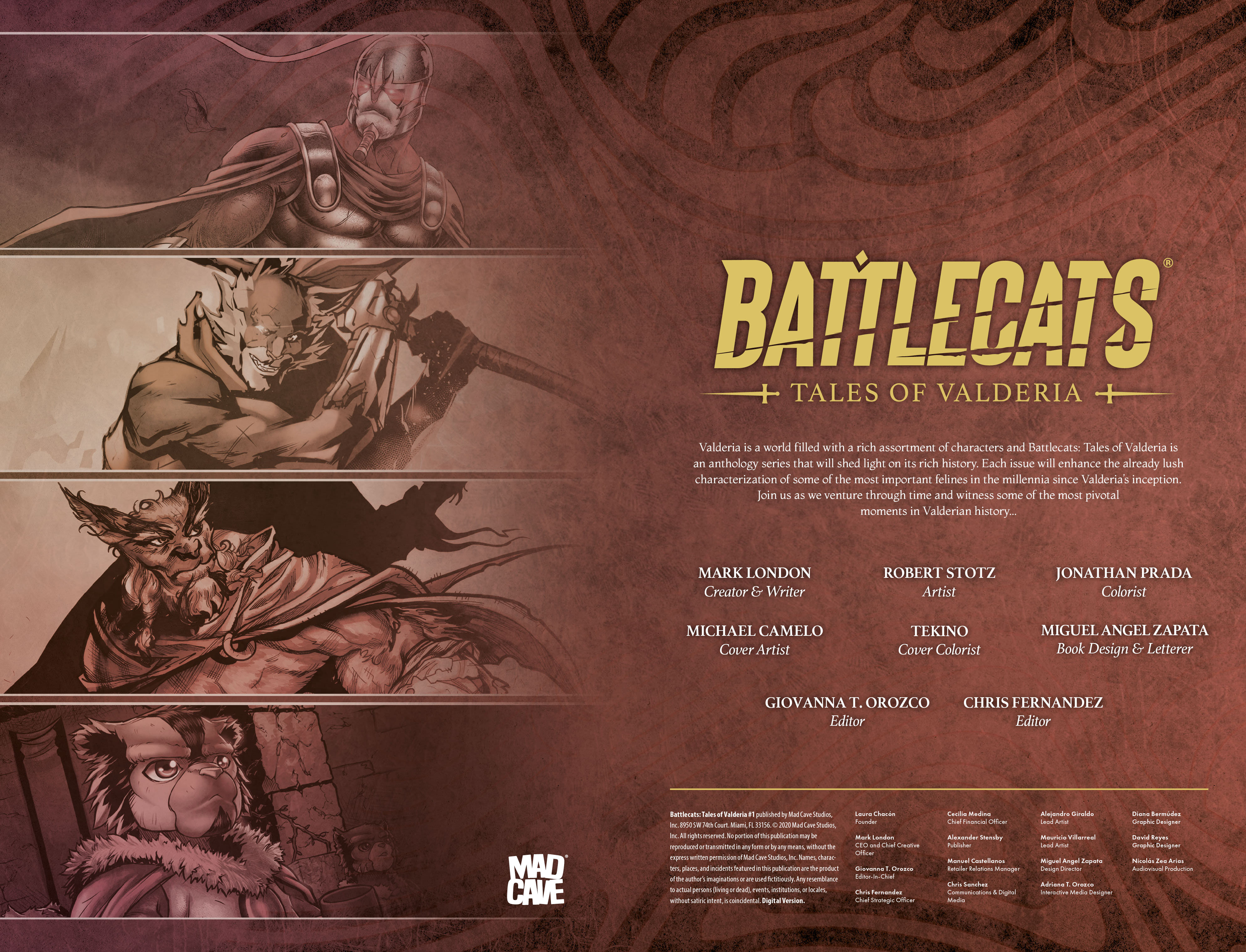 Read online Battlecats: Tales of Valderia comic -  Issue #1 - 2