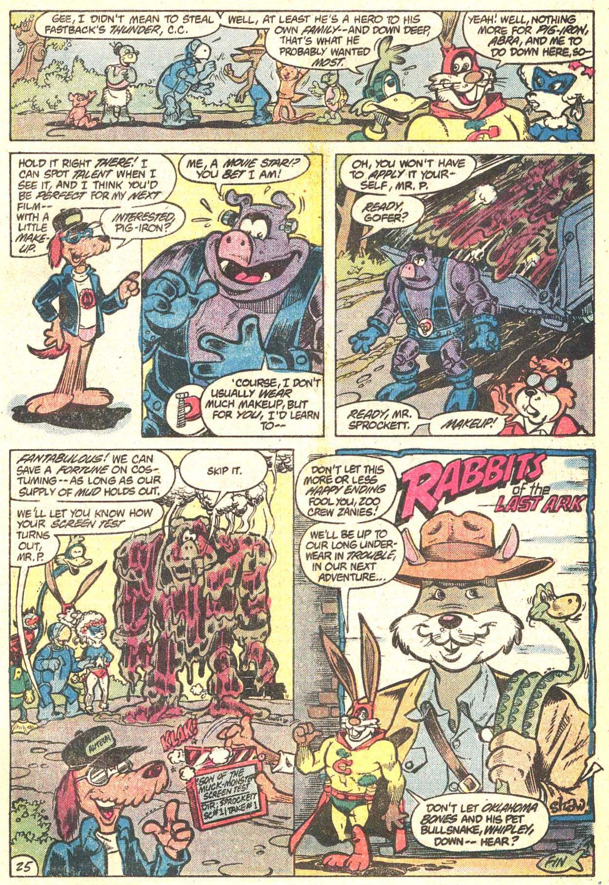 Read online Captain Carrot and His Amazing Zoo Crew! comic -  Issue #4 - 26