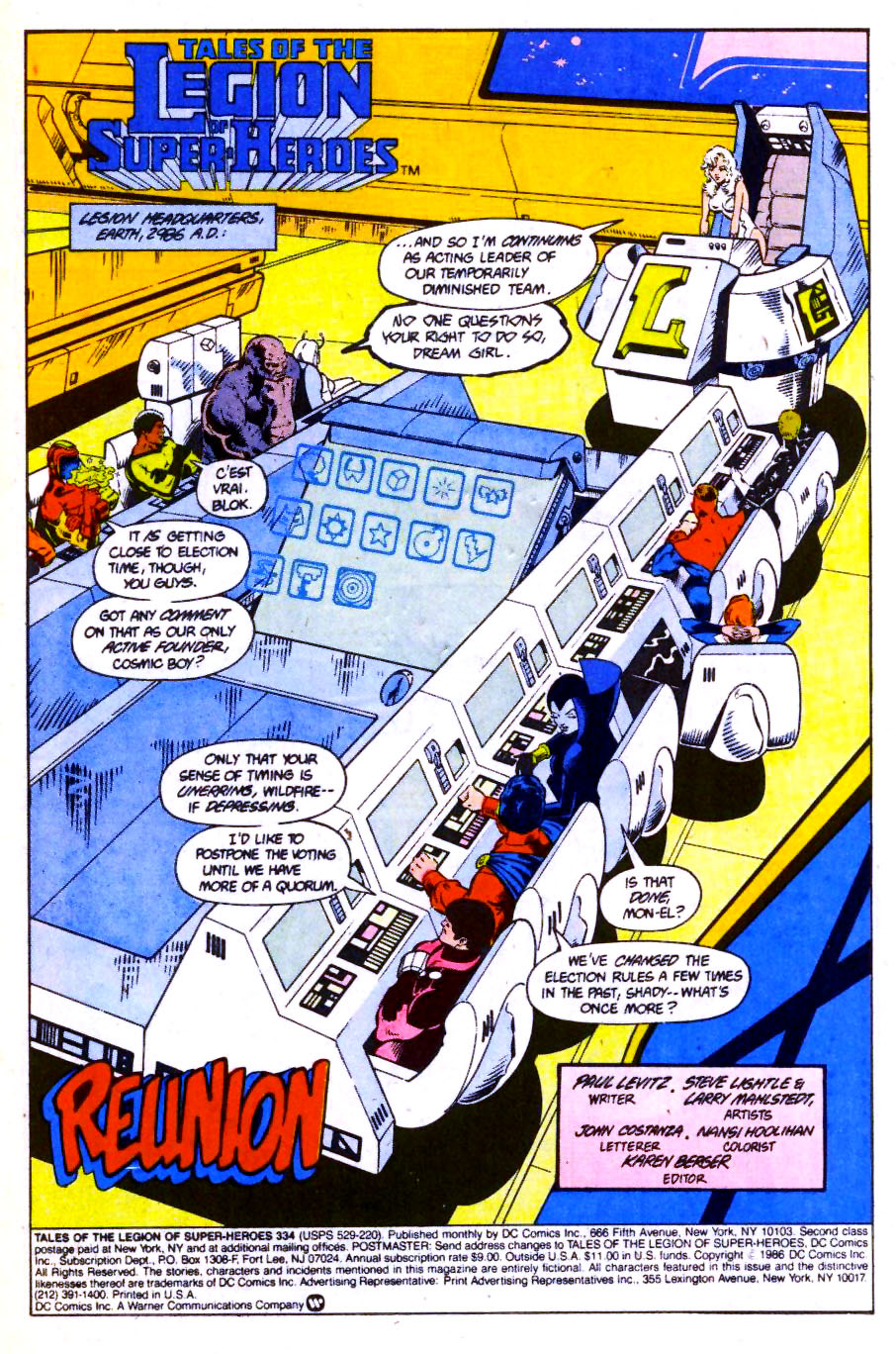 Read online Tales of the Legion comic -  Issue #334 - 2