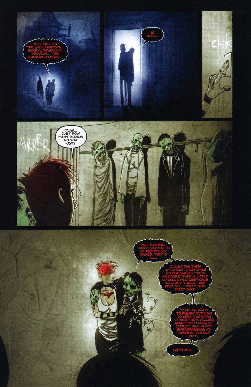 Read online Wormwood: Gentleman Corpse comic -  Issue #5 - 19