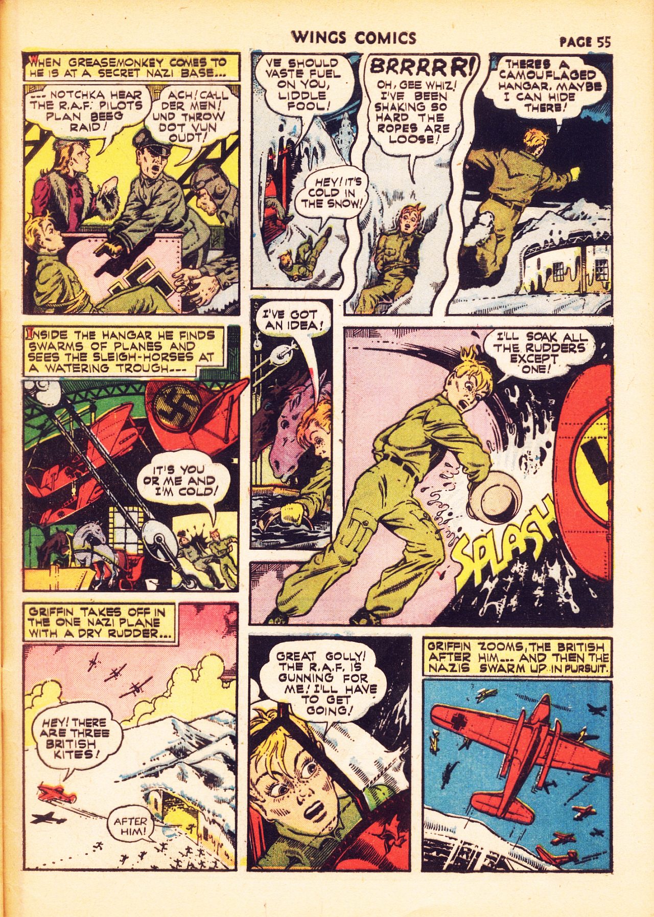 Read online Wings Comics comic -  Issue #20 - 57