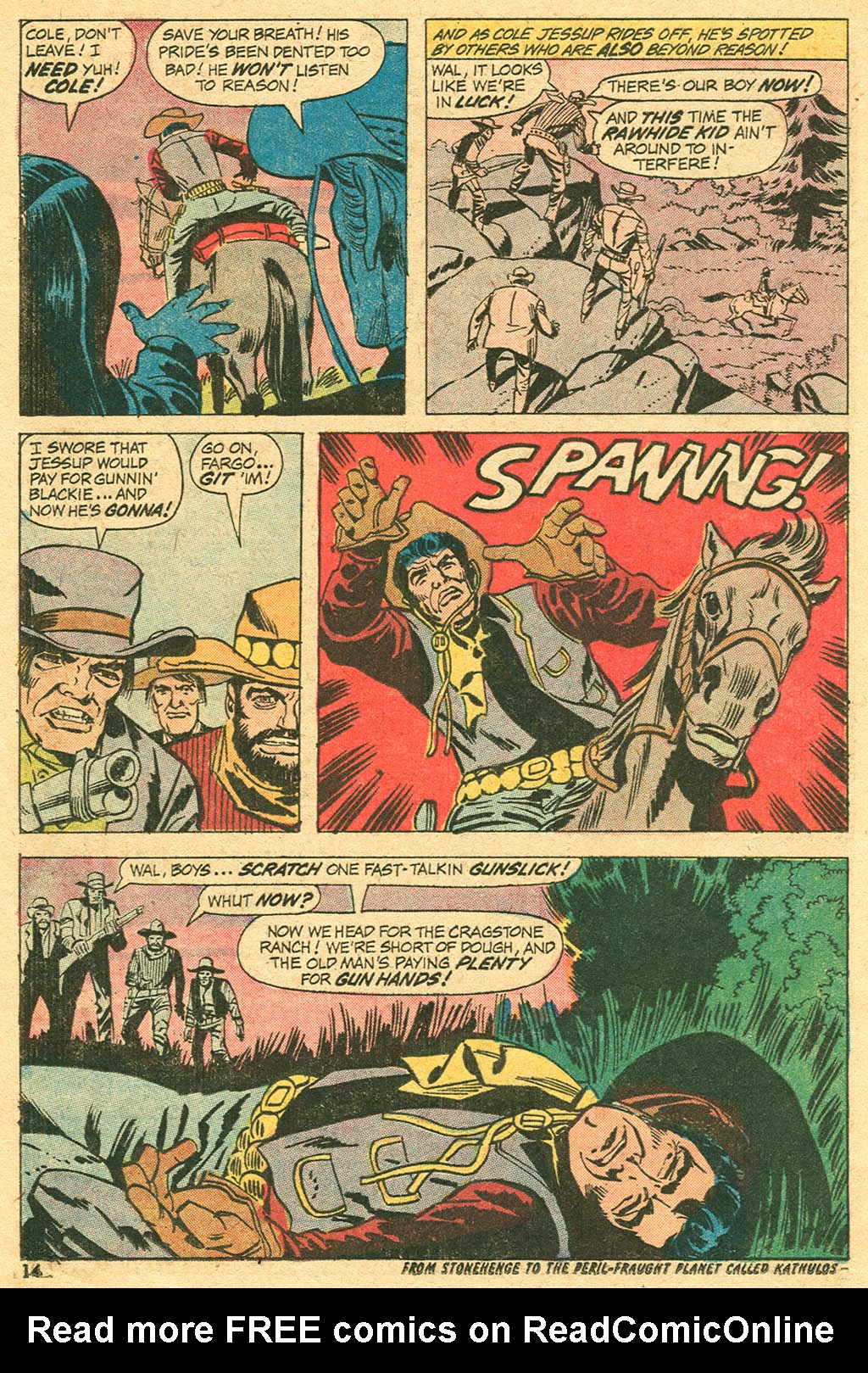 Read online The Rawhide Kid comic -  Issue #112 - 16
