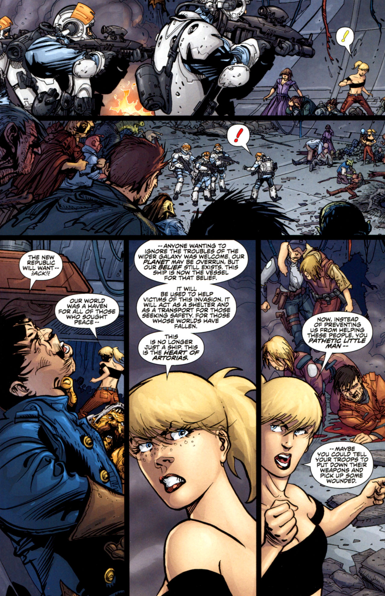 Read online Star Wars: Invasion - Rescues comic -  Issue #1 - 15