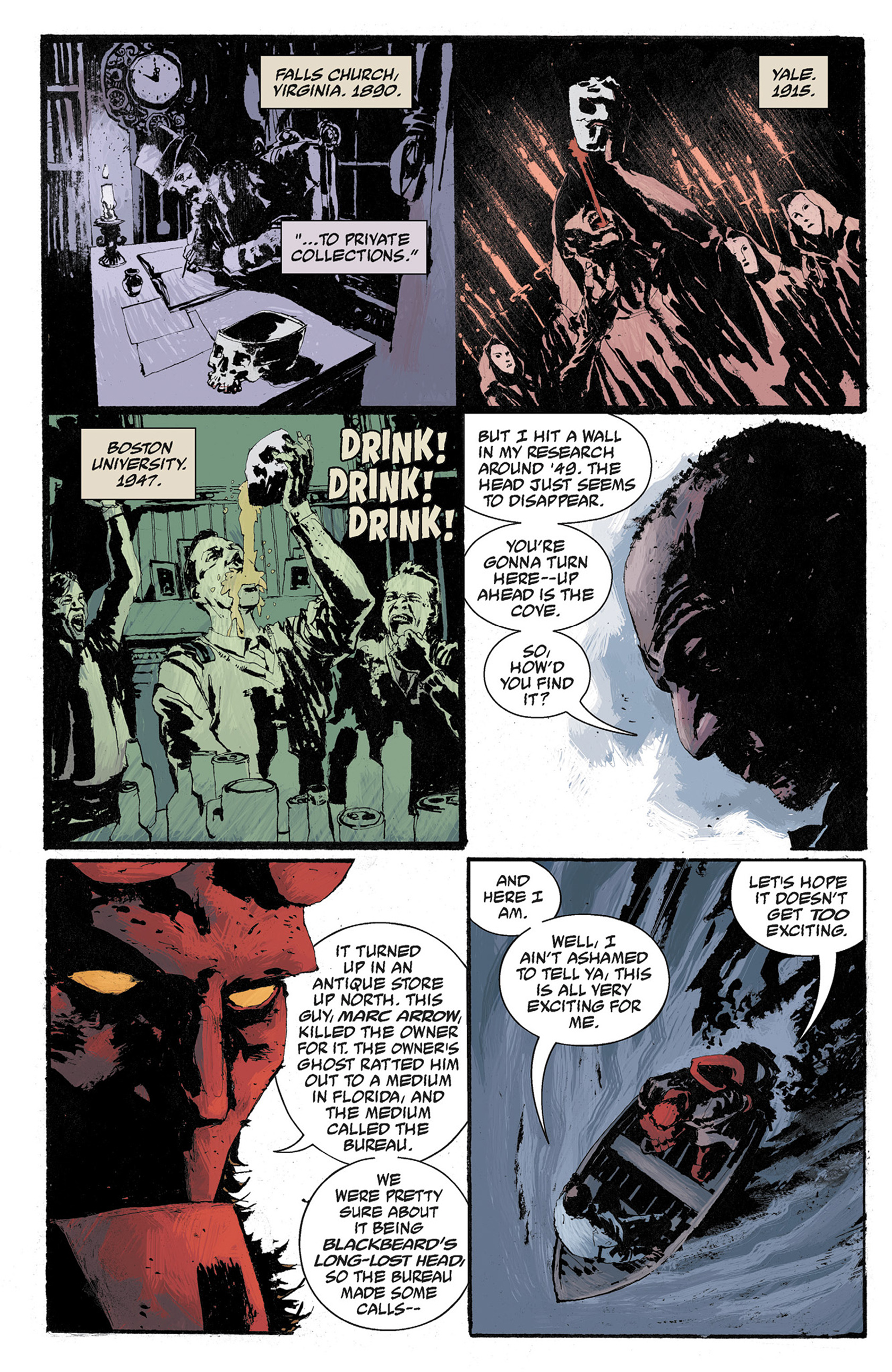 Read online Hellboy: The Crooked Man and Others comic -  Issue # TPB - 96