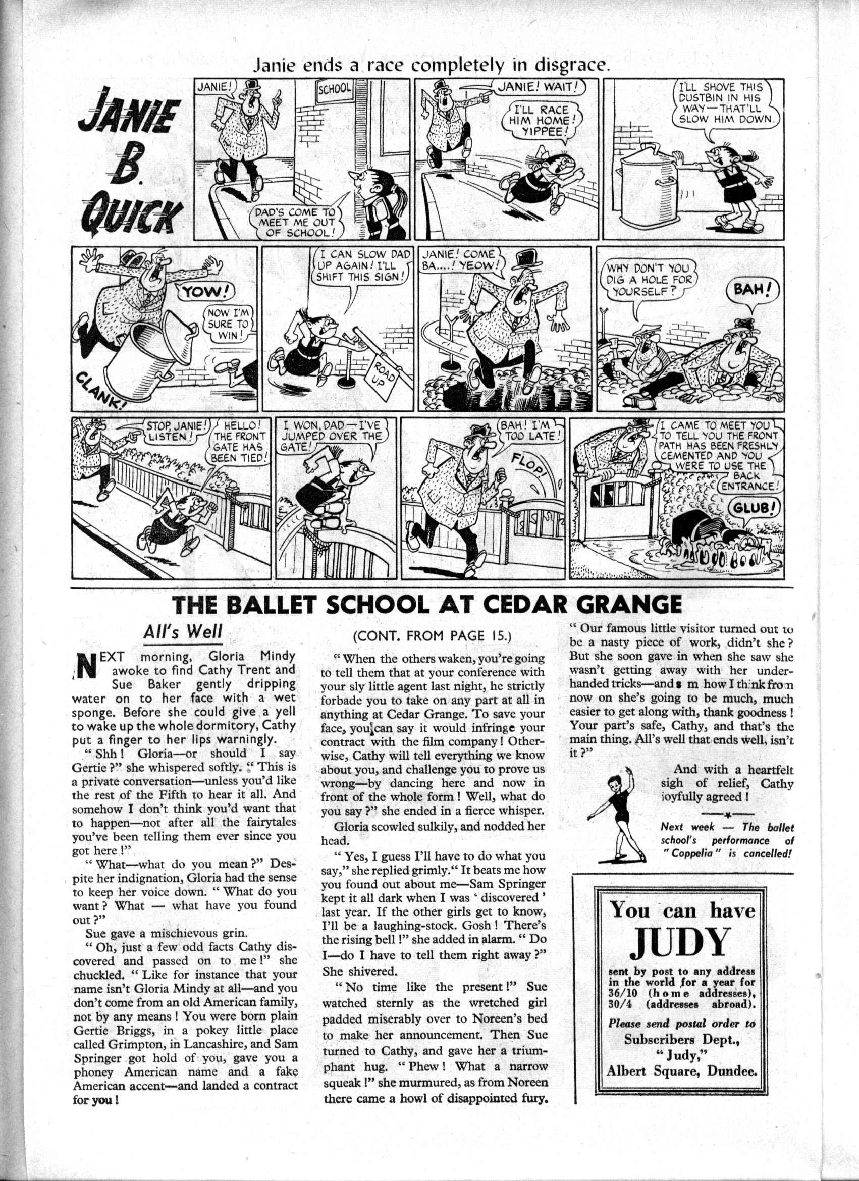 Read online Judy comic -  Issue #173 - 18