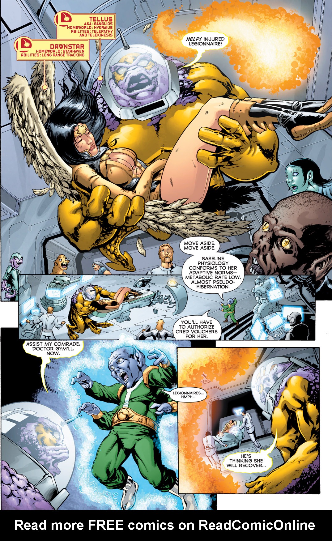 Read online Legion of Super-Heroes (2010) comic -  Issue #8 - 7