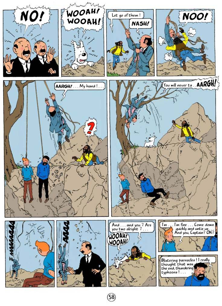 Read online The Adventures of Tintin comic -  Issue #24 - 61