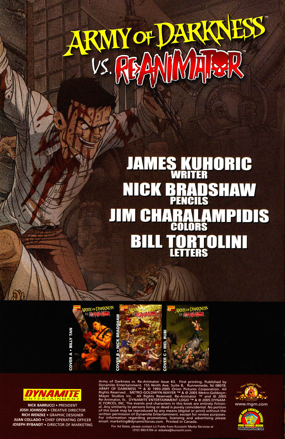 Read online Army of Darkness vs. Re-Animator comic -  Issue #3 - 4