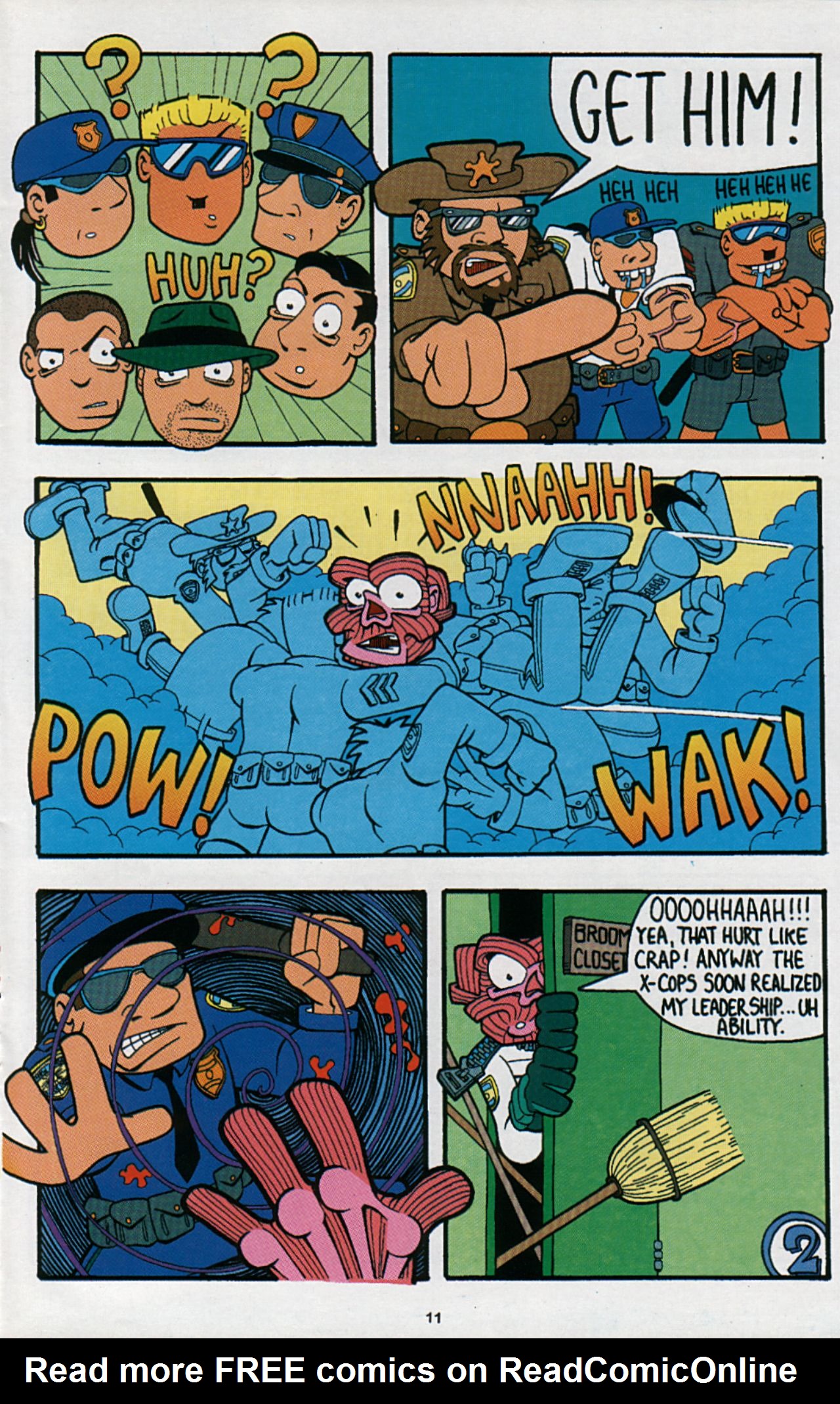 Read online Slavepit Funnies Featuring Gwar comic -  Issue #5 - 13