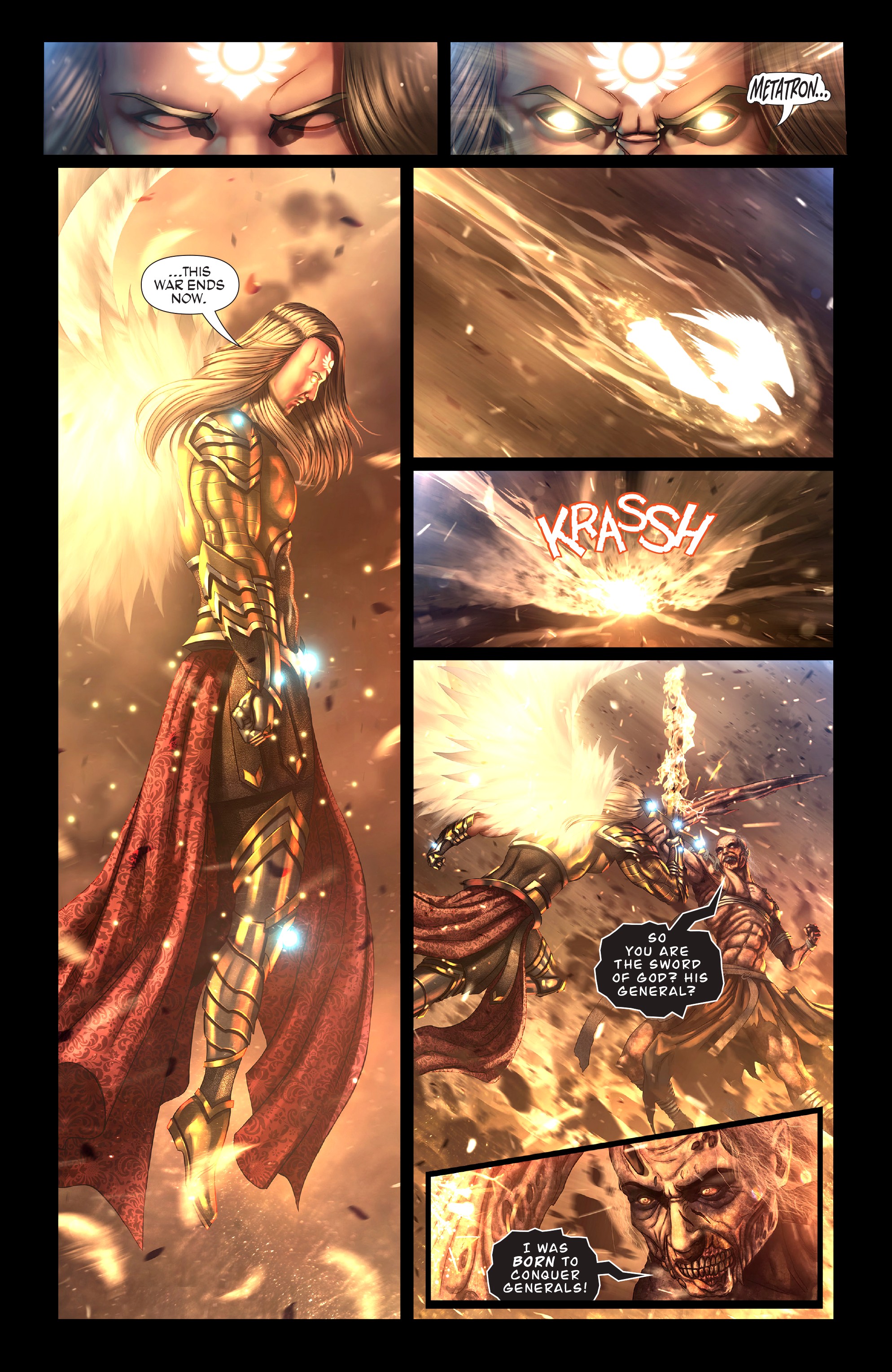 Read online Knights of the Golden Sun comic -  Issue #7 - 20