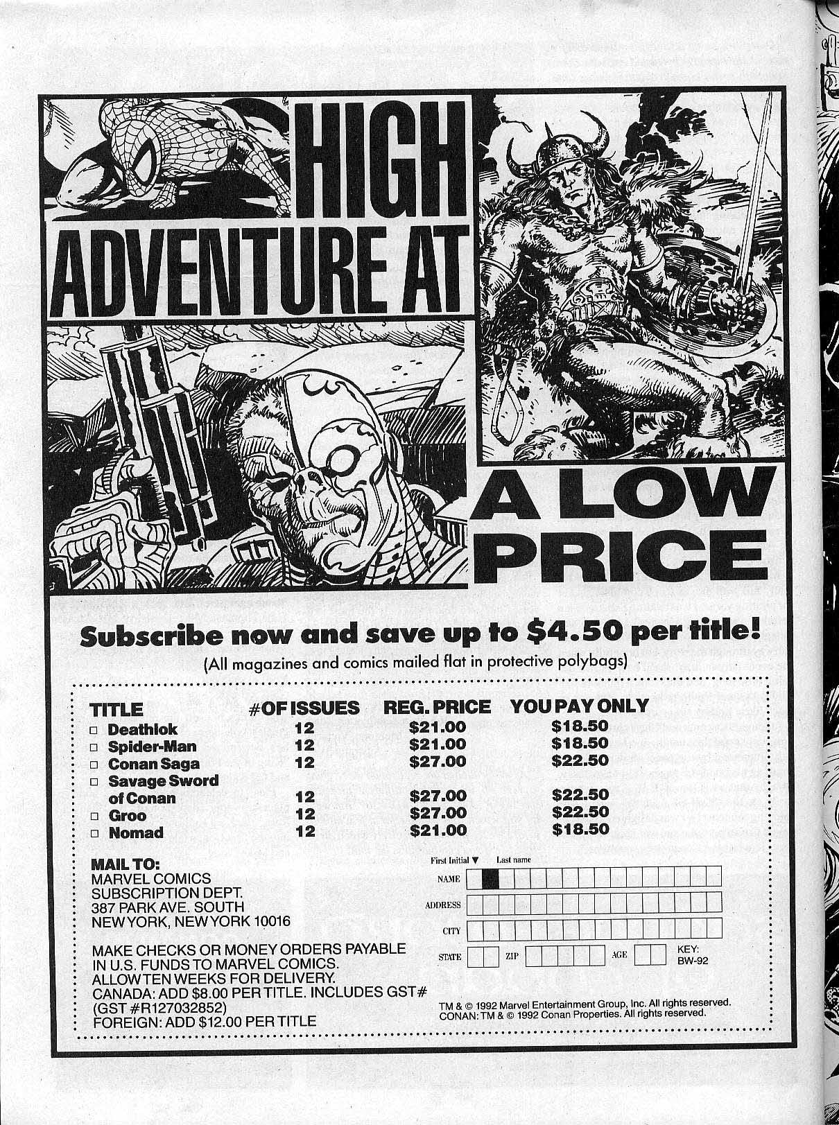 Read online The Savage Sword Of Conan comic -  Issue #204 - 66