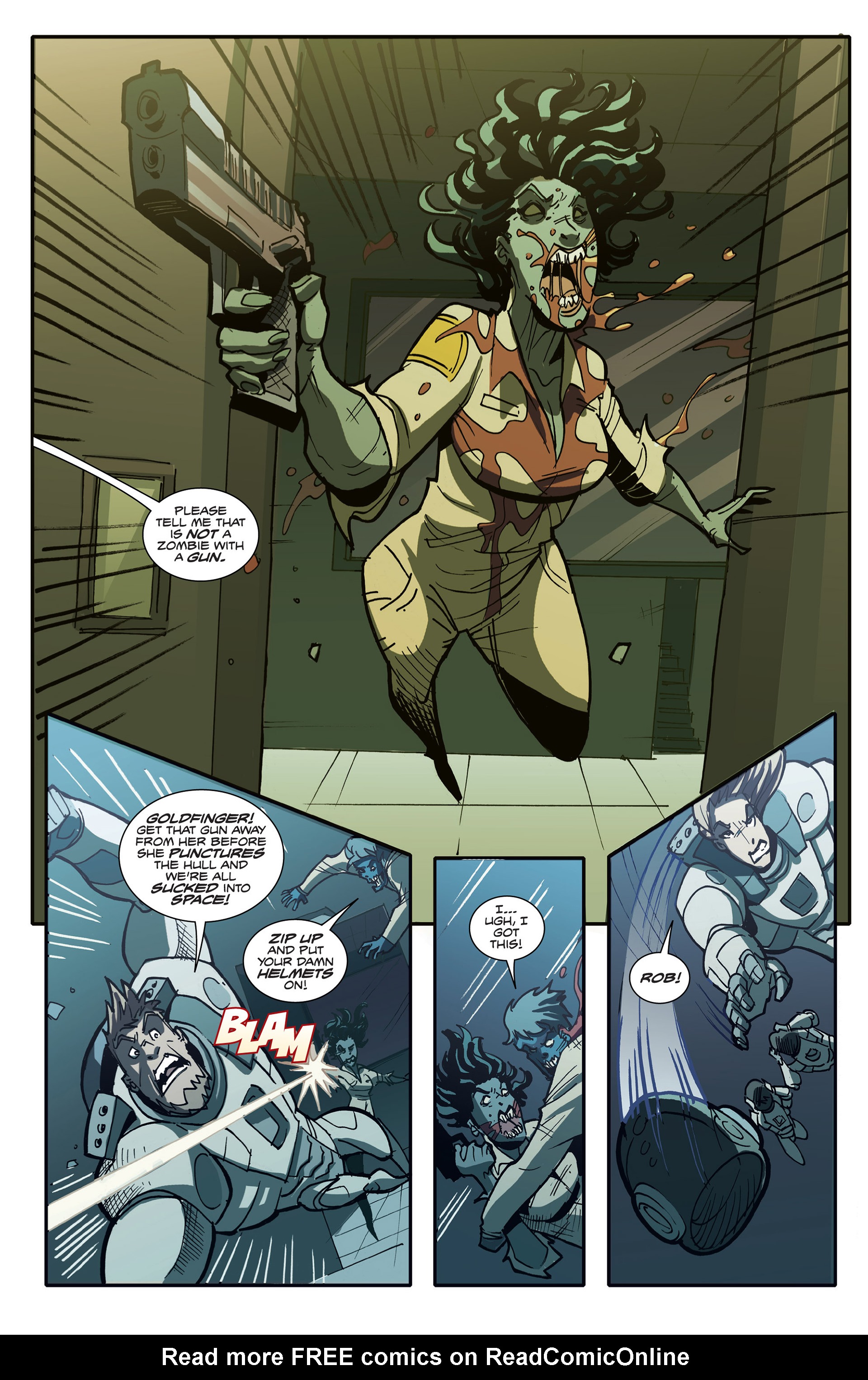 Read online Fanboys vs. Zombies comic -  Issue #16 - 10