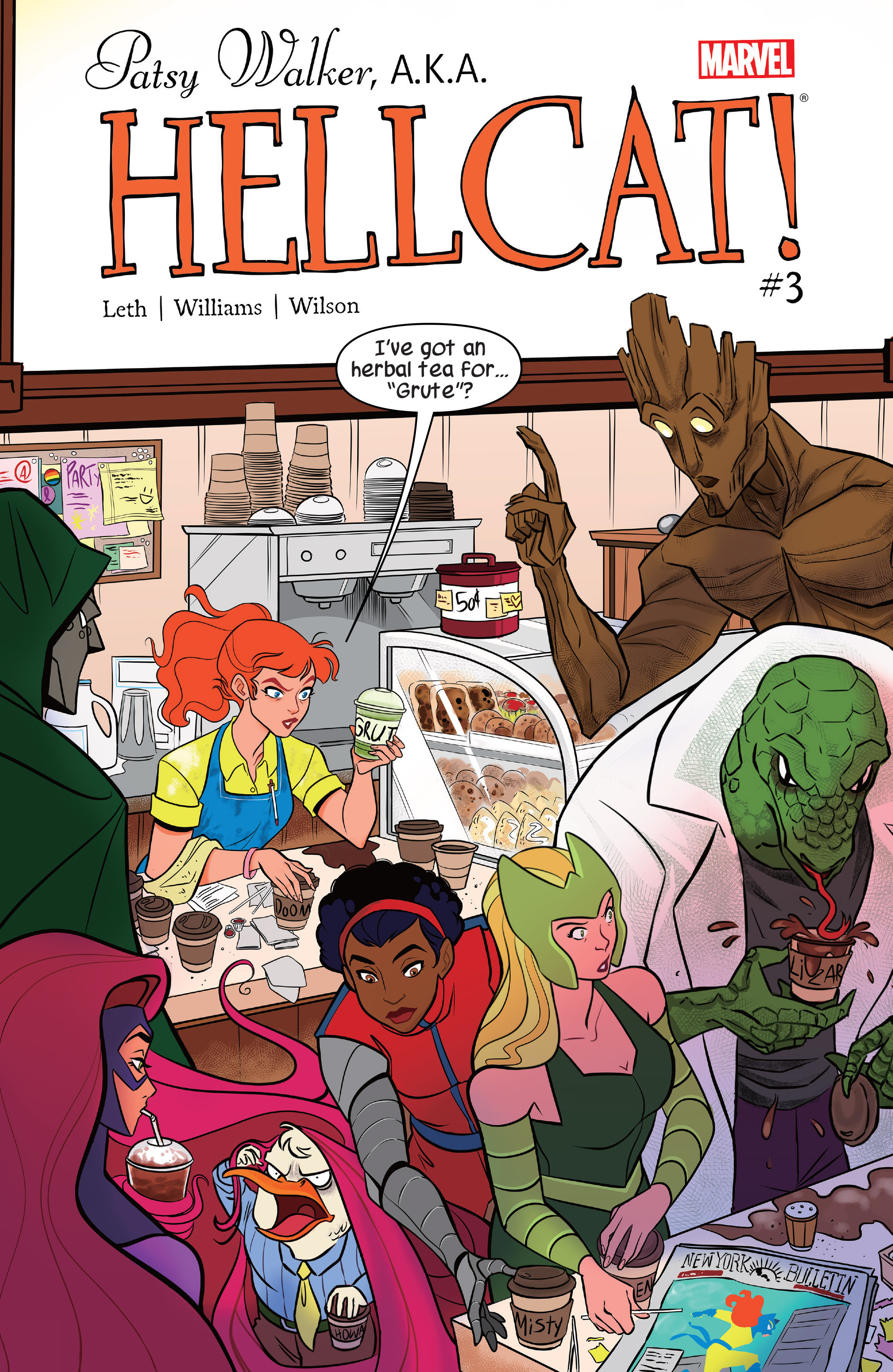 Read online Patsy Walker, A.K.A. Hellcat! comic -  Issue #3 - 1