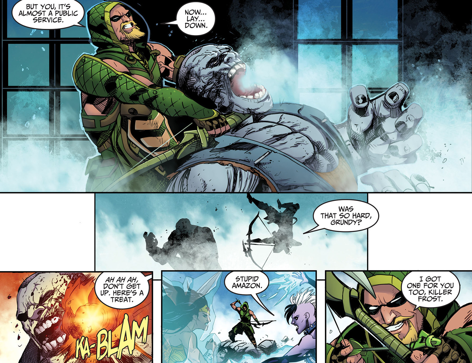 Read online Injustice: Ground Zero comic -  Issue #10 - 13