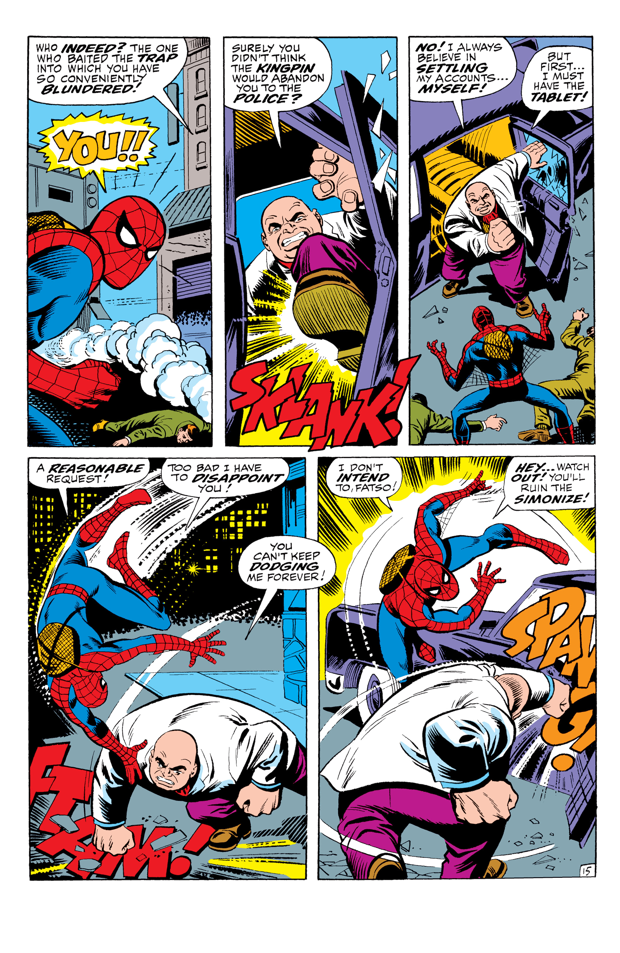 Read online Amazing Spider-Man Epic Collection comic -  Issue # The Secret of the Petrified Tablet (Part 2) - 11