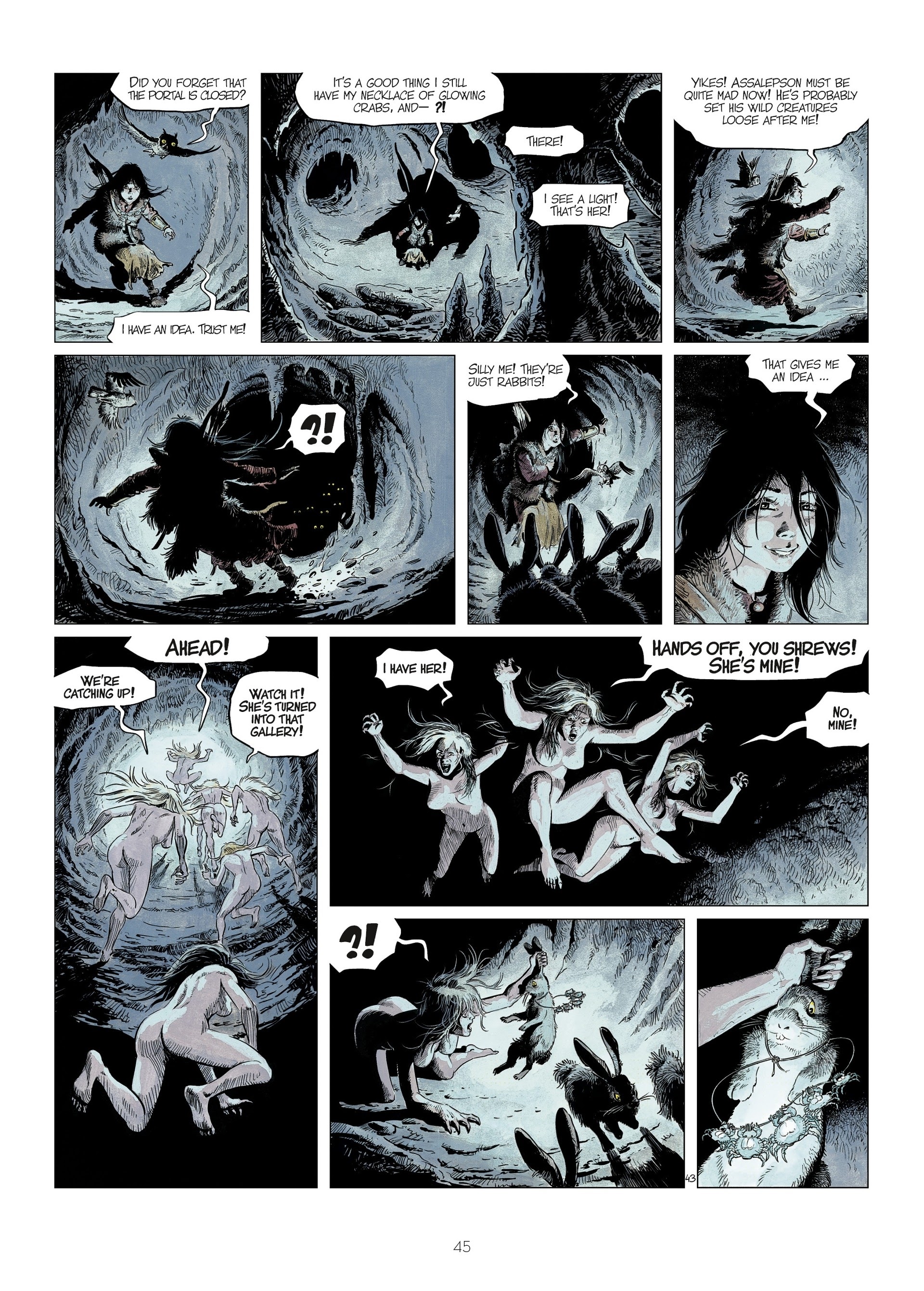 Read online The World of Thorgal: Wolfcub comic -  Issue #3 - 47
