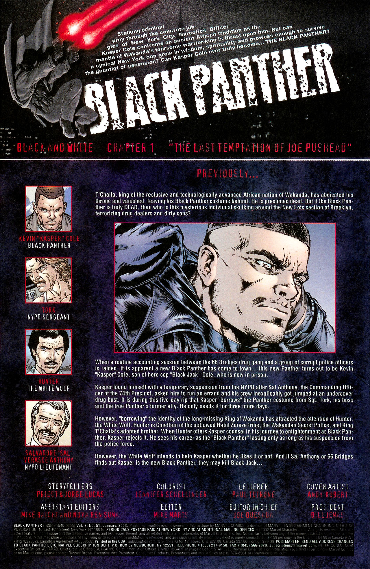 Read online Black Panther (1998) comic -  Issue #51 - 2