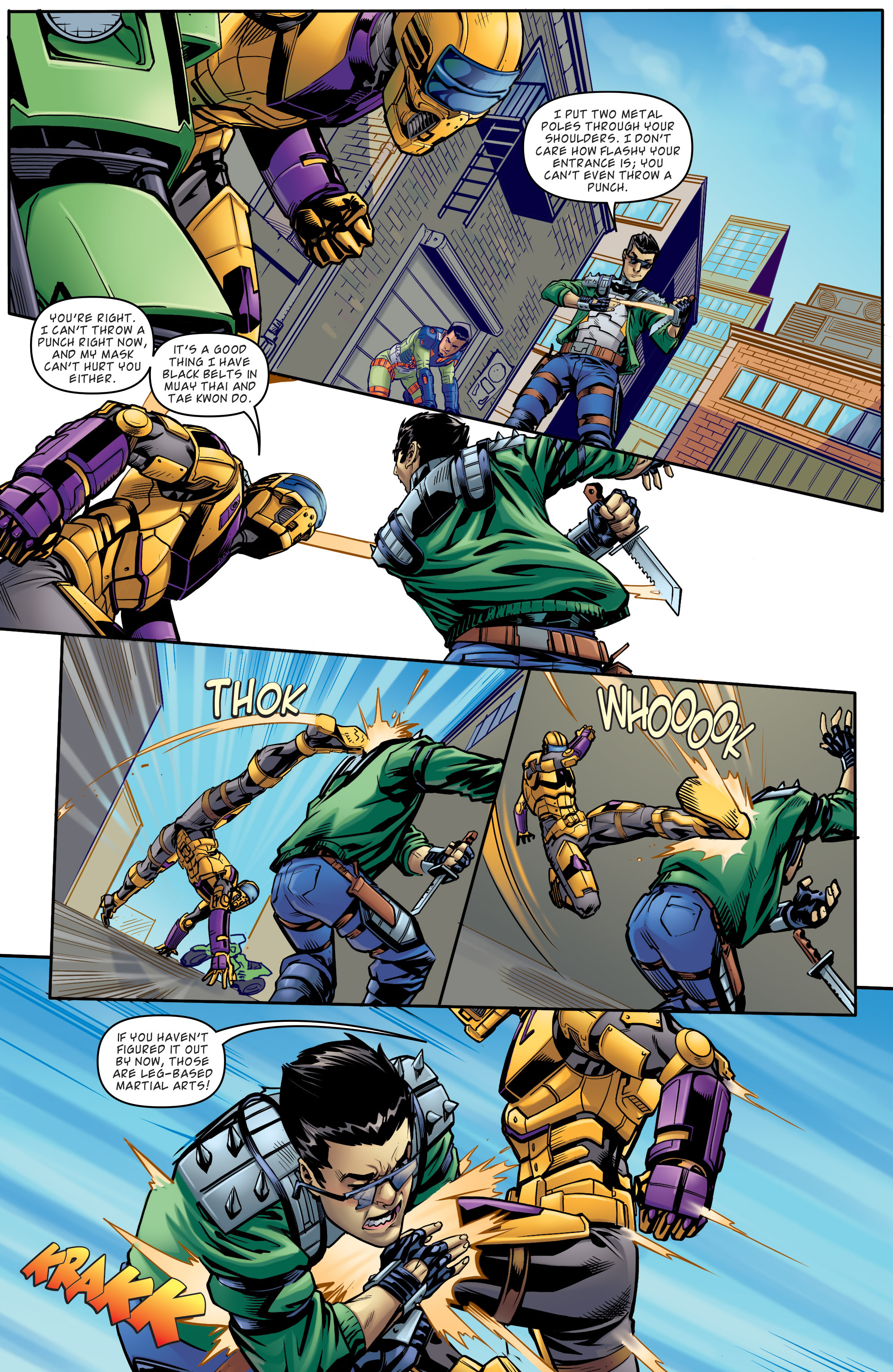 Read online M.A.S.K.: Mobile Armored Strike Kommand comic -  Issue #4 - 18