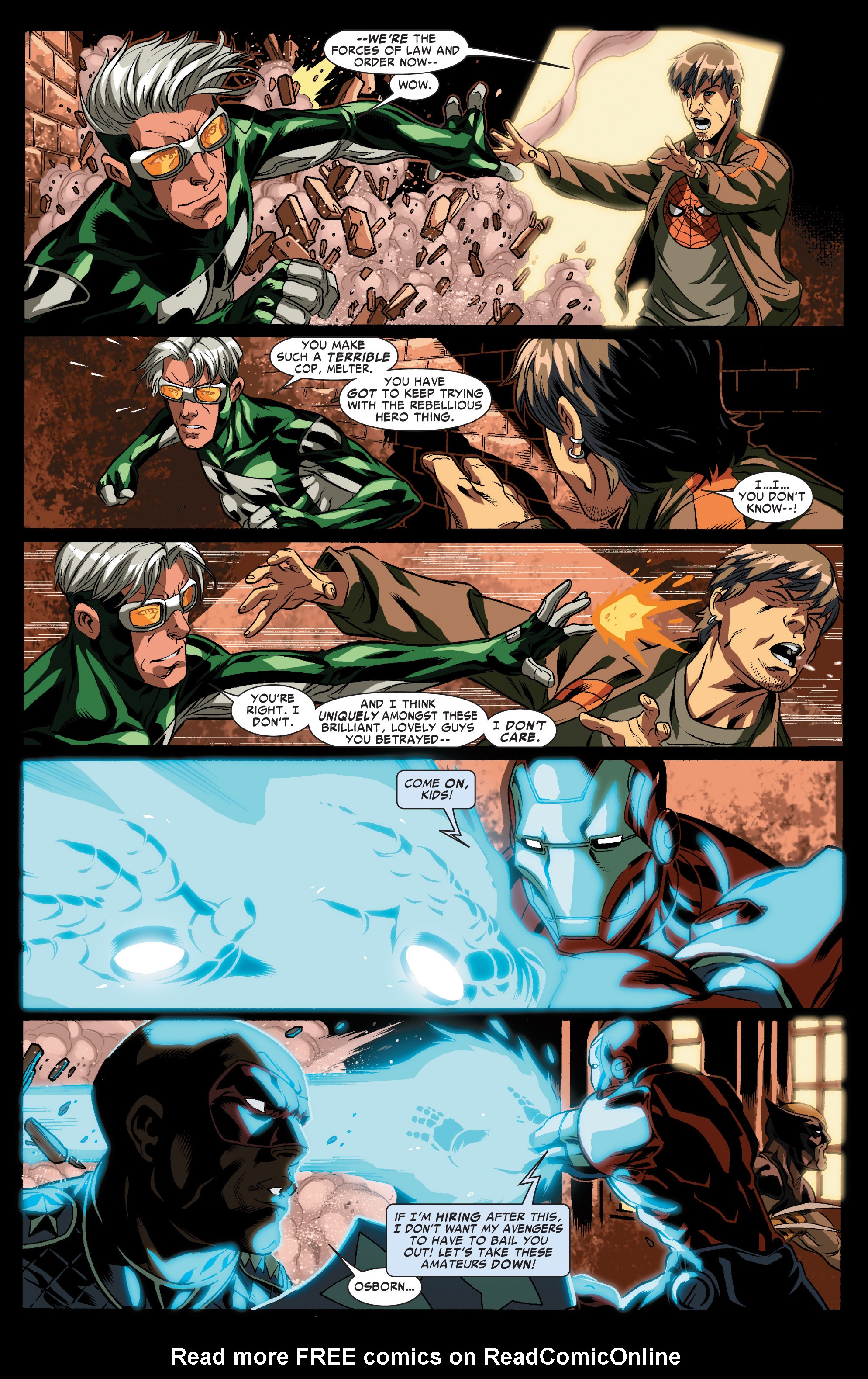 Read online Dark Reign: Young Avengers comic -  Issue #5 - 9