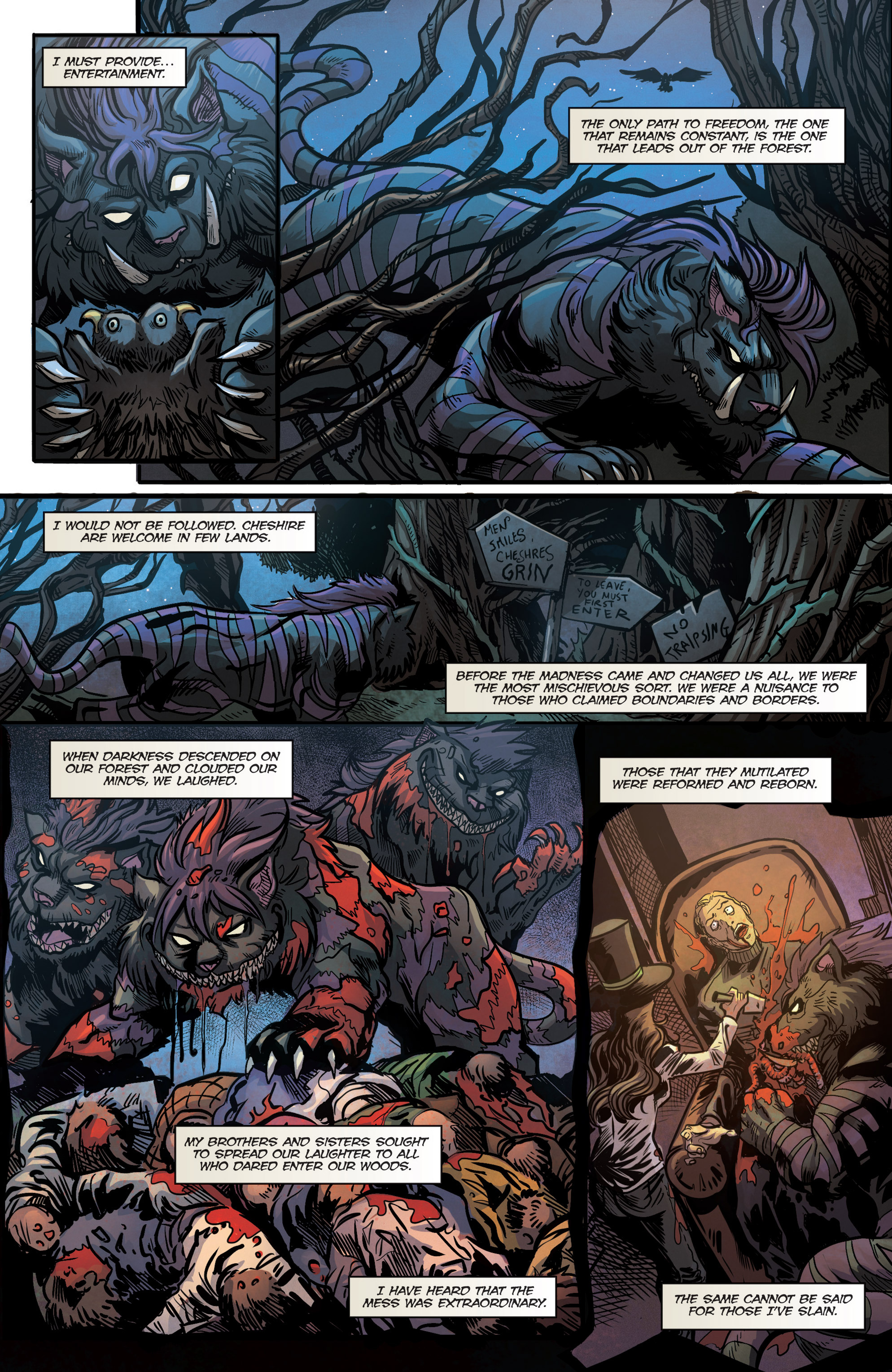 Read online Grimm Fairy Tales presents Wonderland comic -  Issue #32 - 14