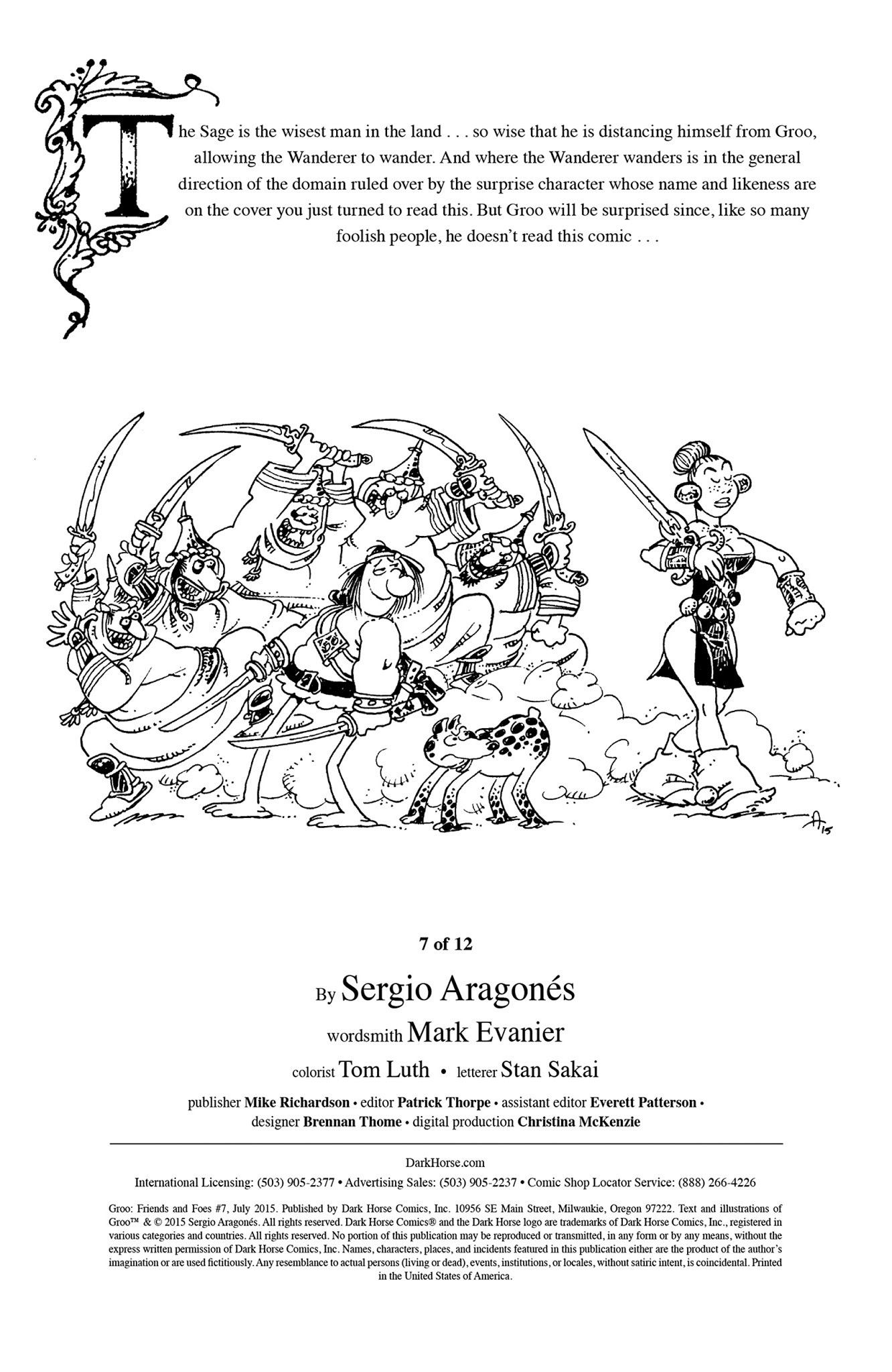 Read online Groo: Friends and Foes comic -  Issue #7 - 2