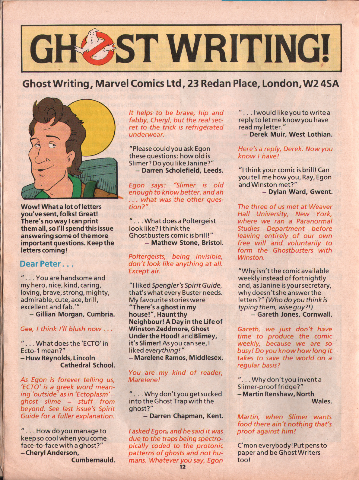 Read online The Real Ghostbusters comic -  Issue #4 - 12